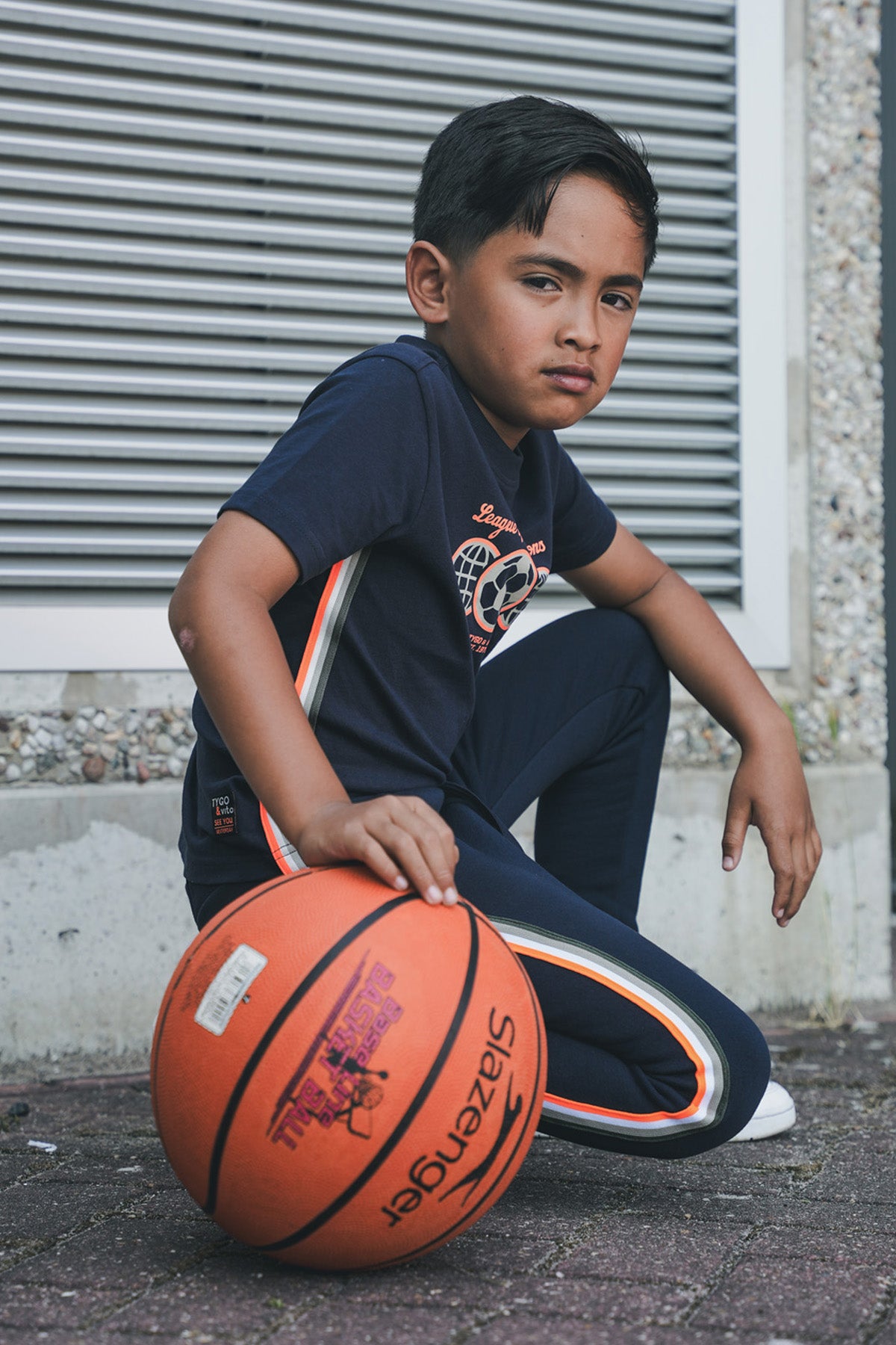 T-shirt Wessel Navy Blue