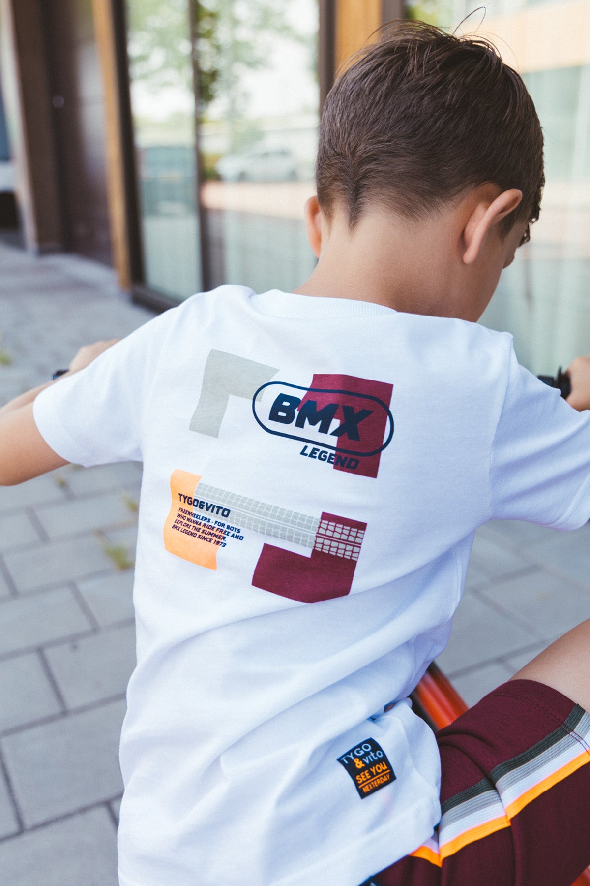 T-shirt Dylan Wit/White