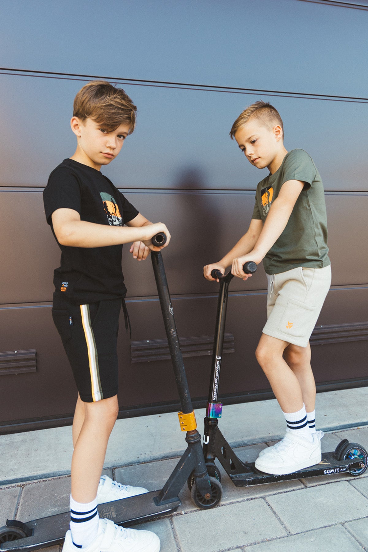 TYGO & vito sweatshorts TOBY Zwart