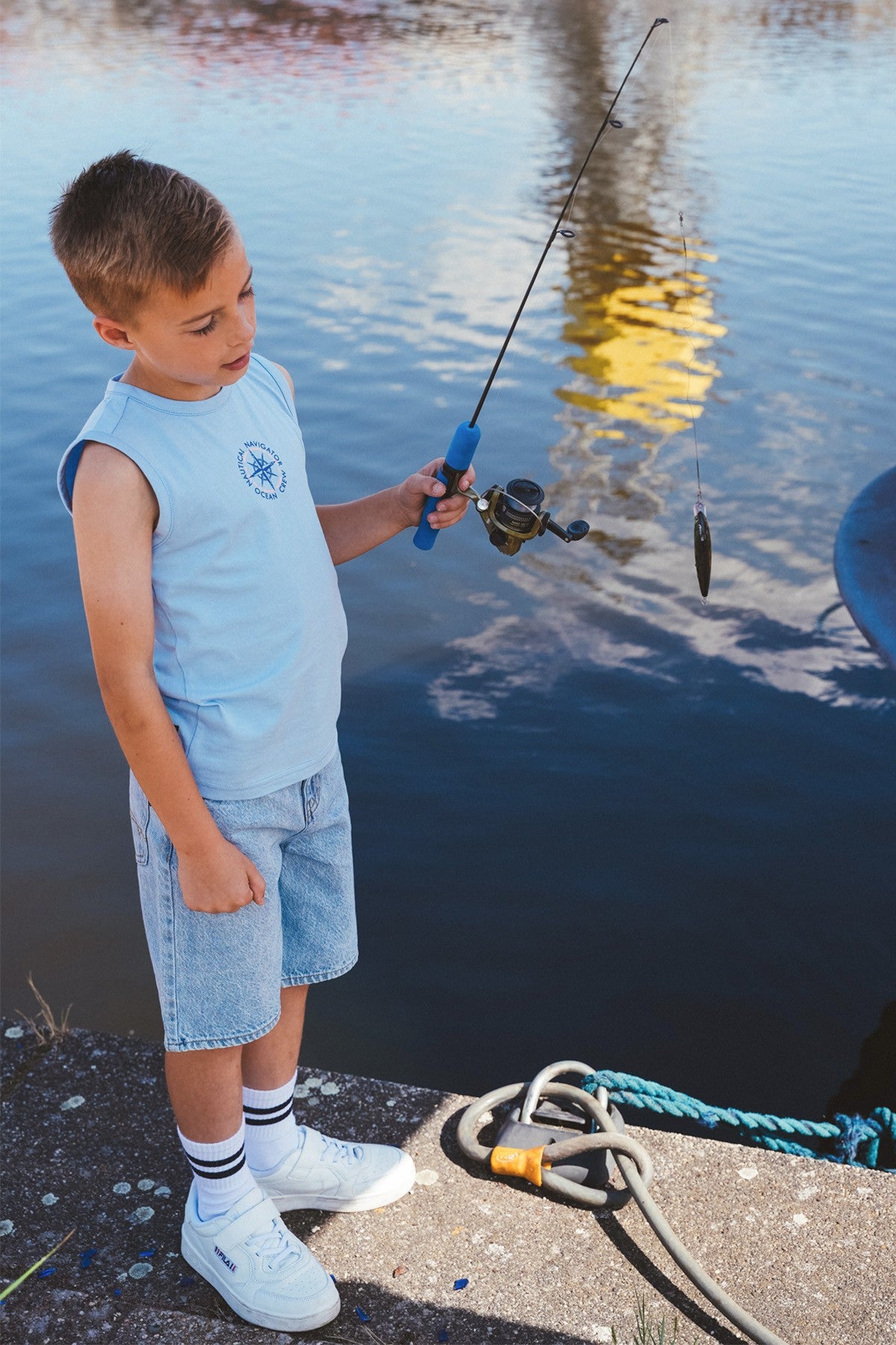 TYGO & vito T-shirt DAAN Blauw