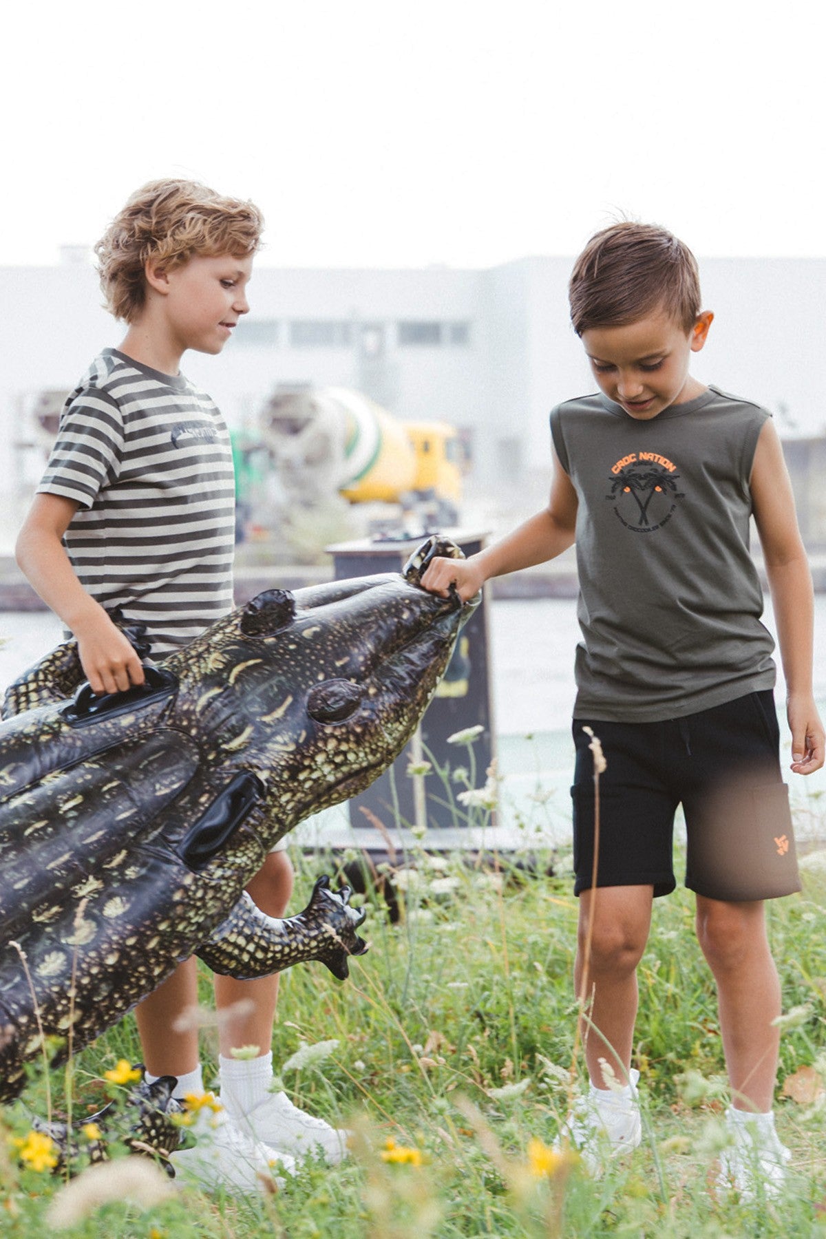 TYGO & vito T-shirt DAAN Olijfgroen