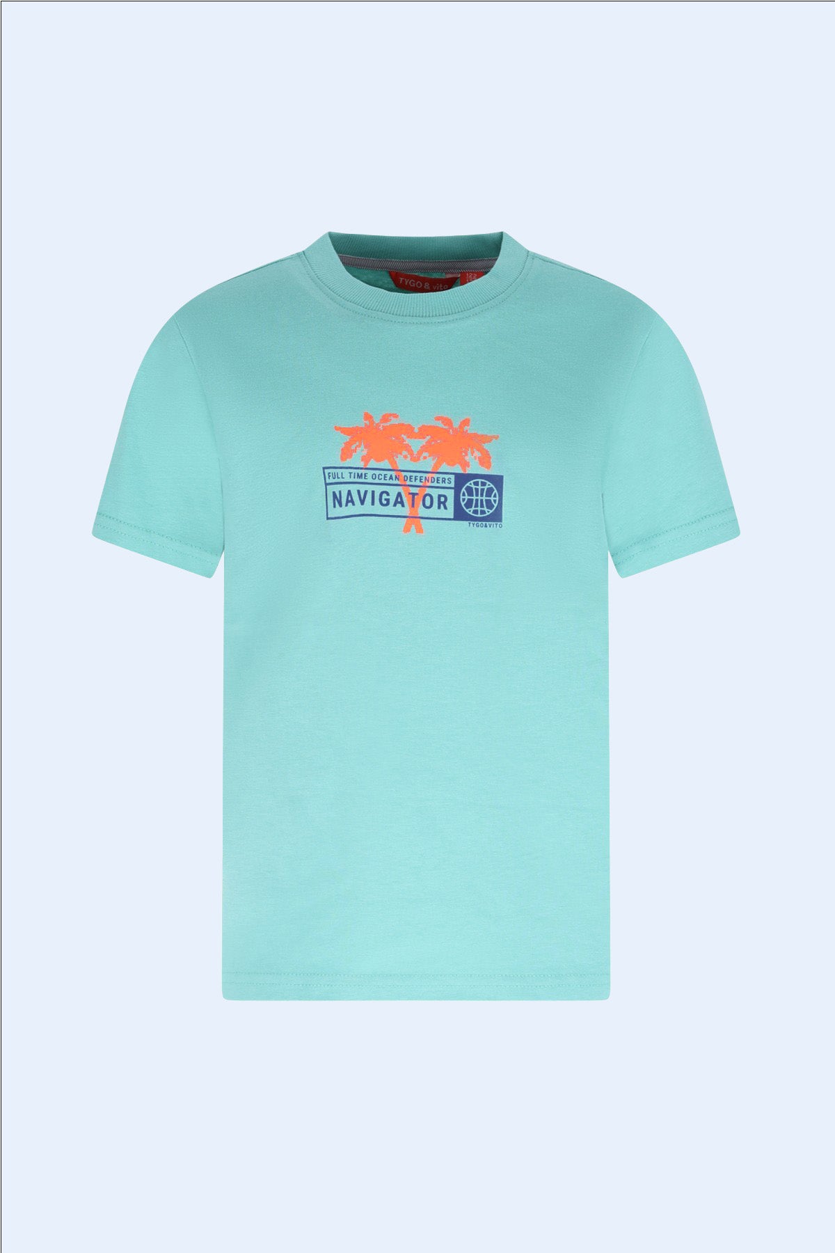 TYGO & vito T-shirt JAIMY Blauwgroen