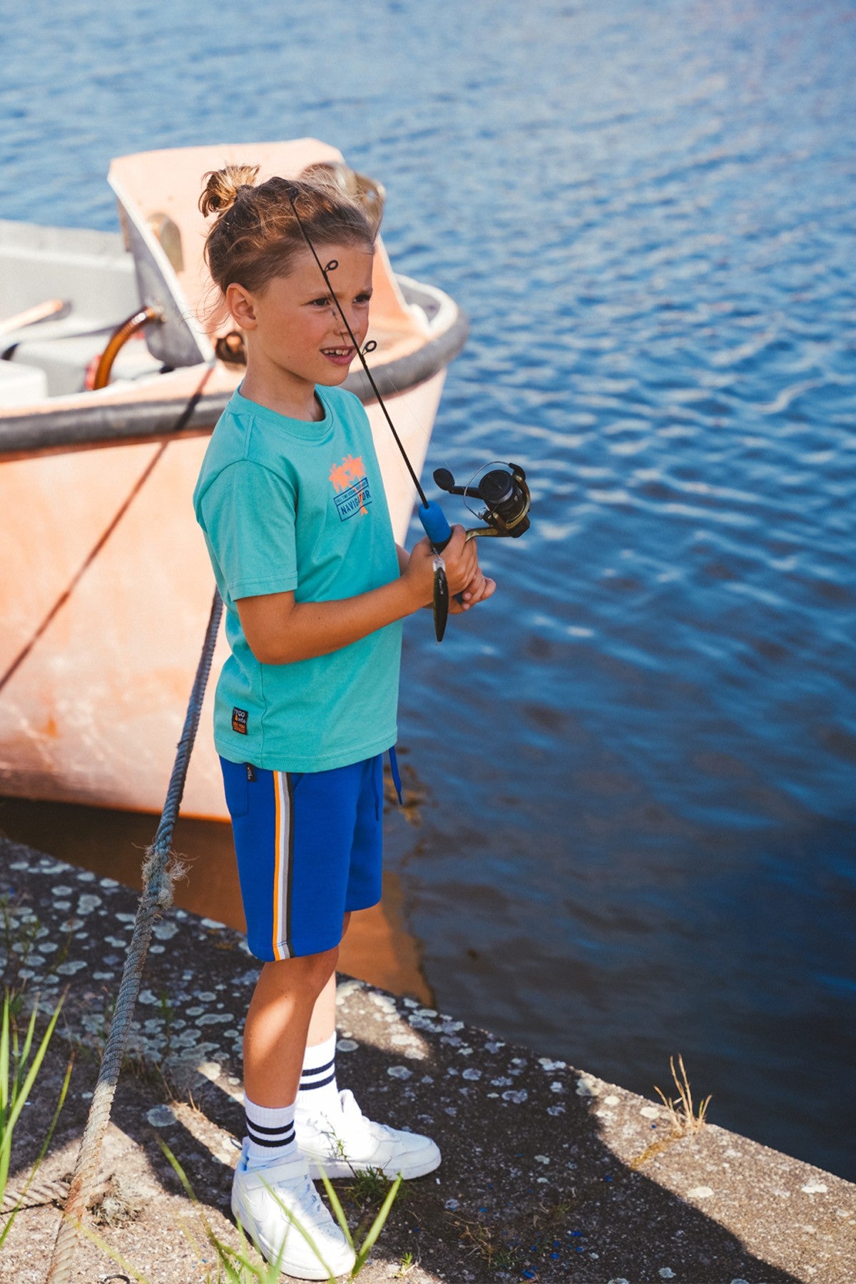 TYGO & vito T-shirt JAIMY Blauwgroen