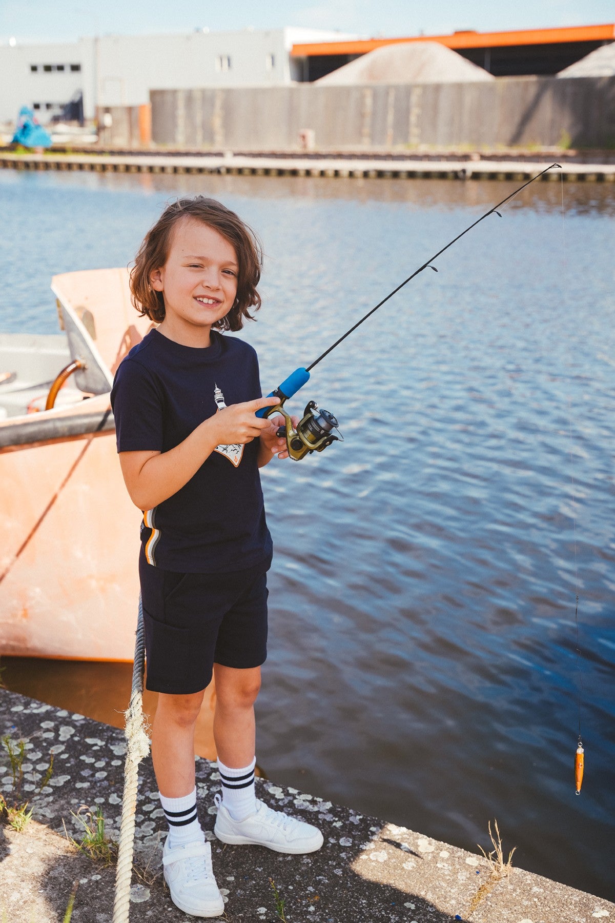 T-shirt Wessel Navy