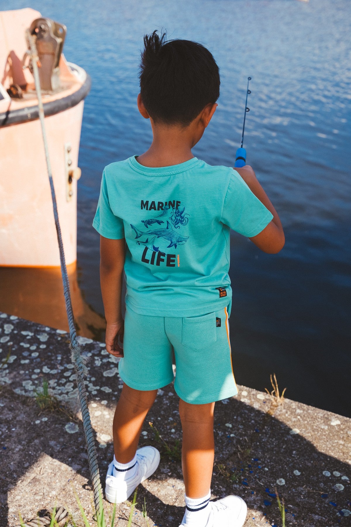 T-shirt Dylan Blauwgroen