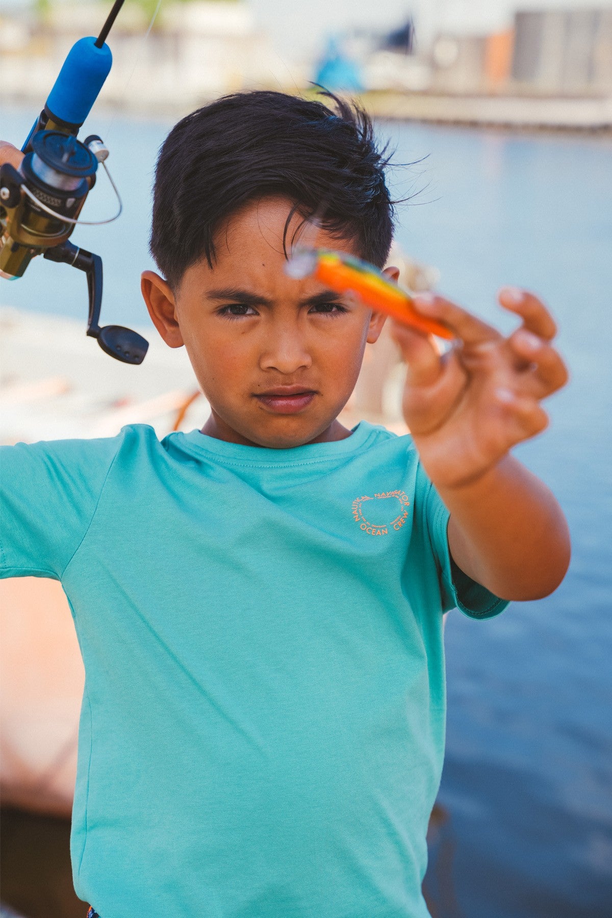 TYGO & vito T-shirt DYLAN Blauwgroen