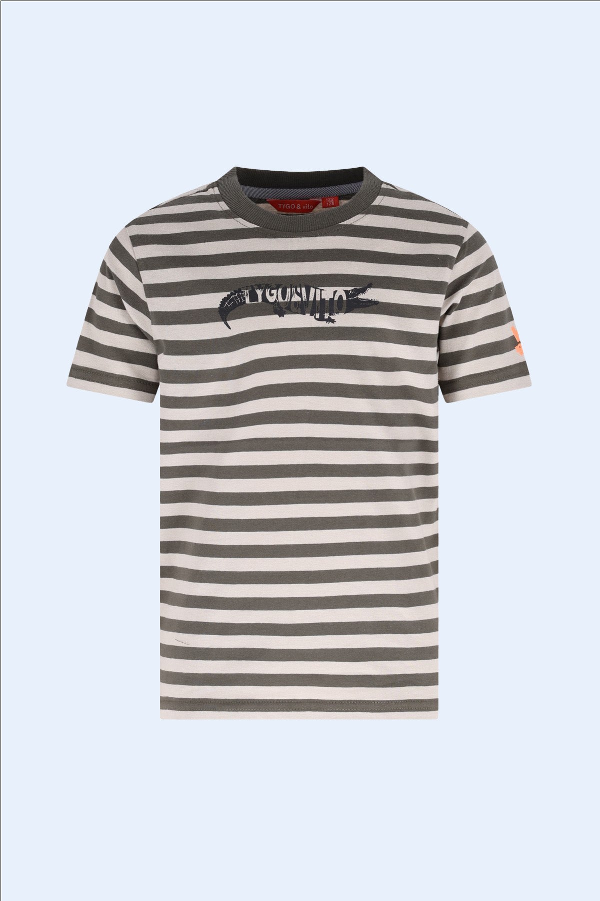 T-shirt Desmond Olijfgroen