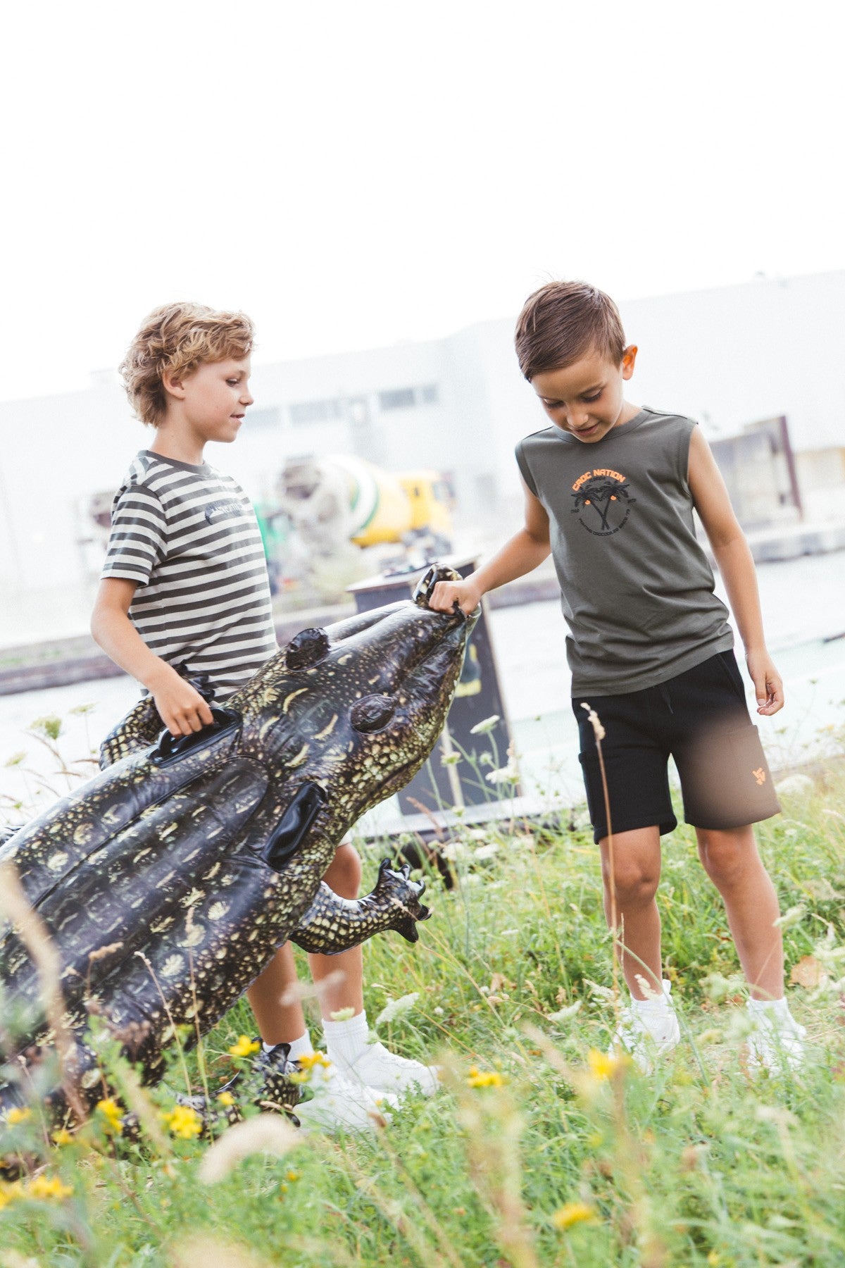 T-shirt Desmond Olijfgroen