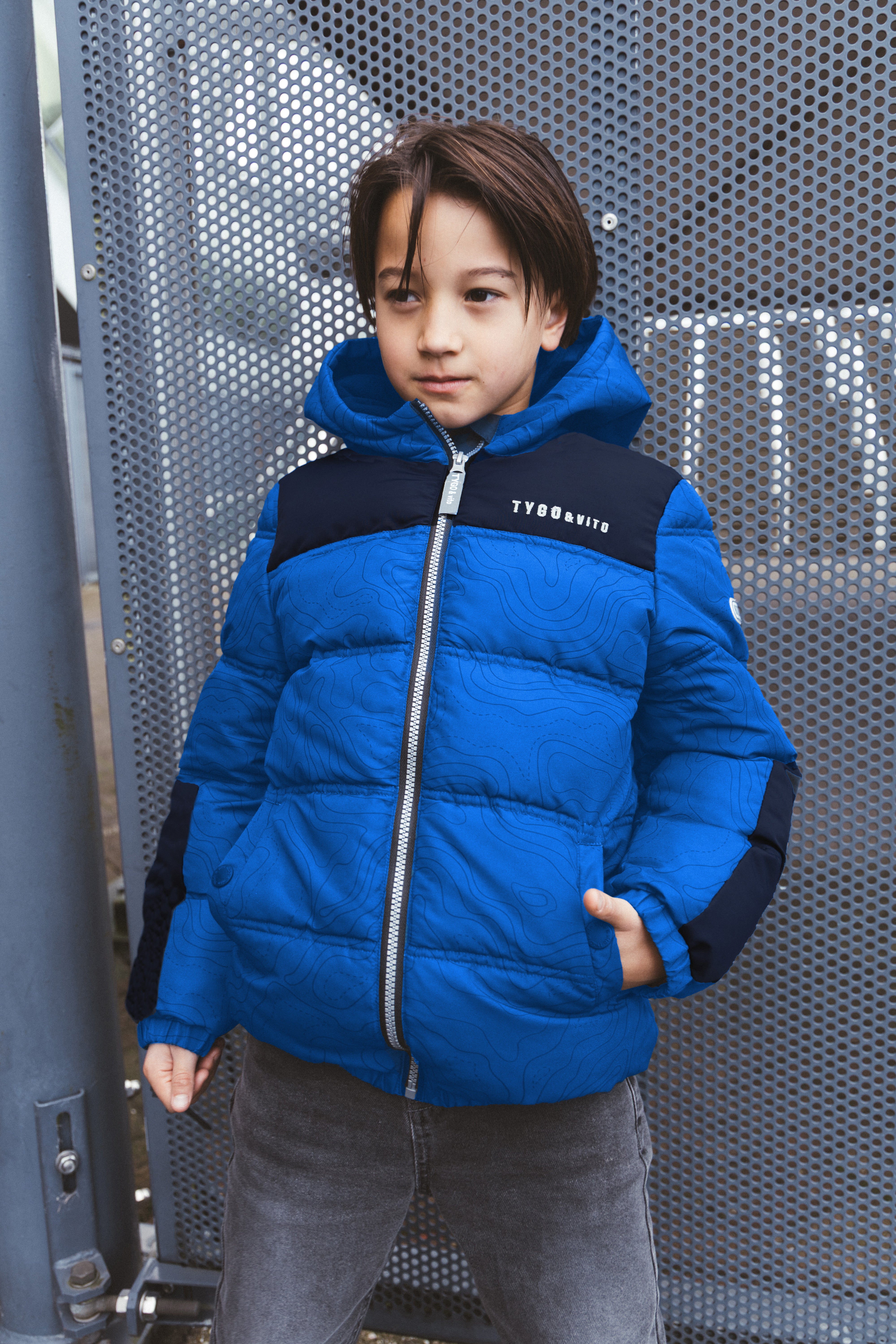 Jas Joe Donkerblauw