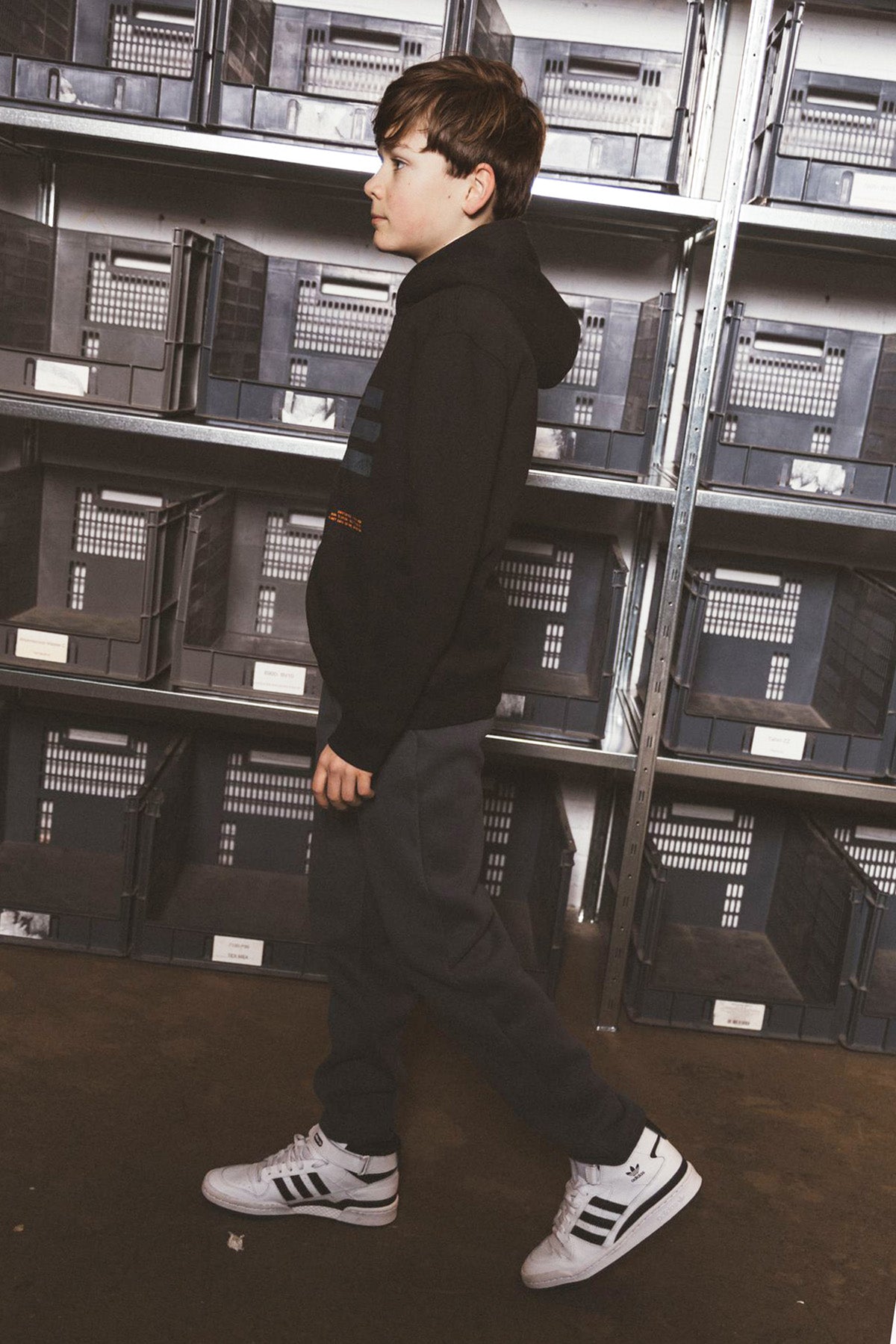 Hoodie Niall oversized fit Black