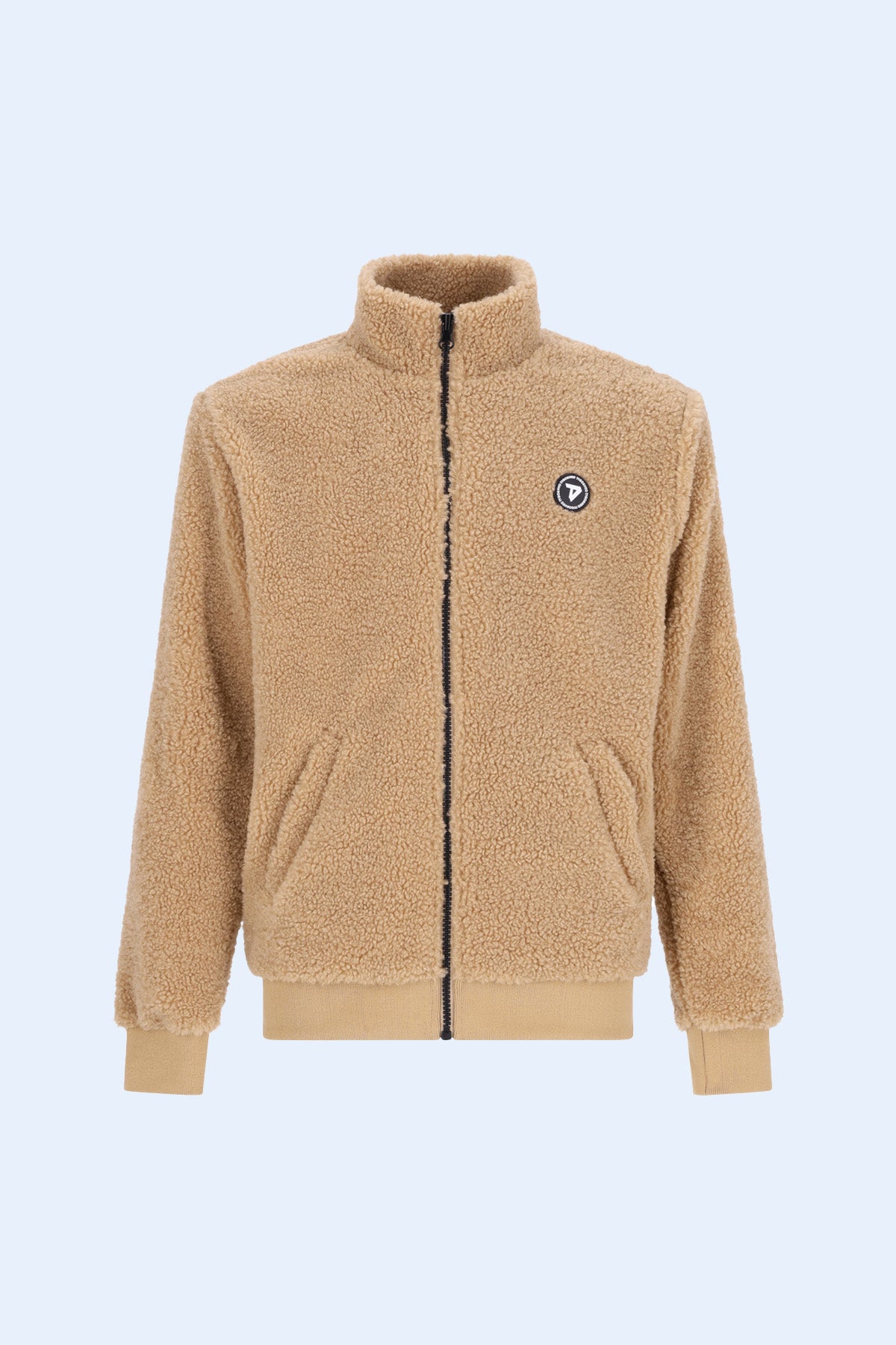 Borg Vest Vin Beige