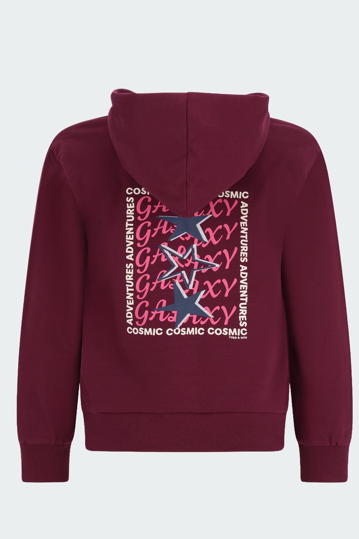 Hoodie Selma Wijnrood