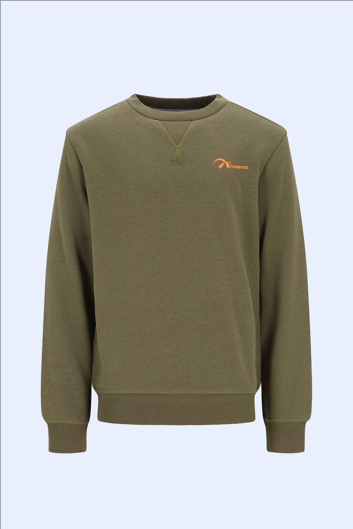 Sweater Silver Olijfgroen