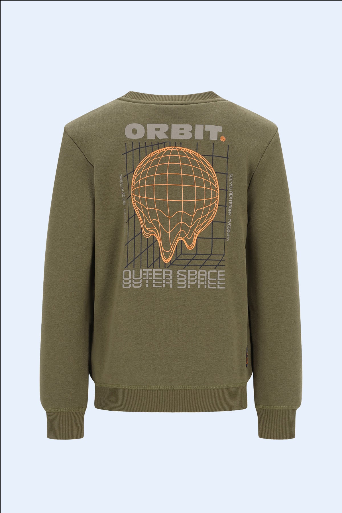 Sweater Silver Olijfgroen