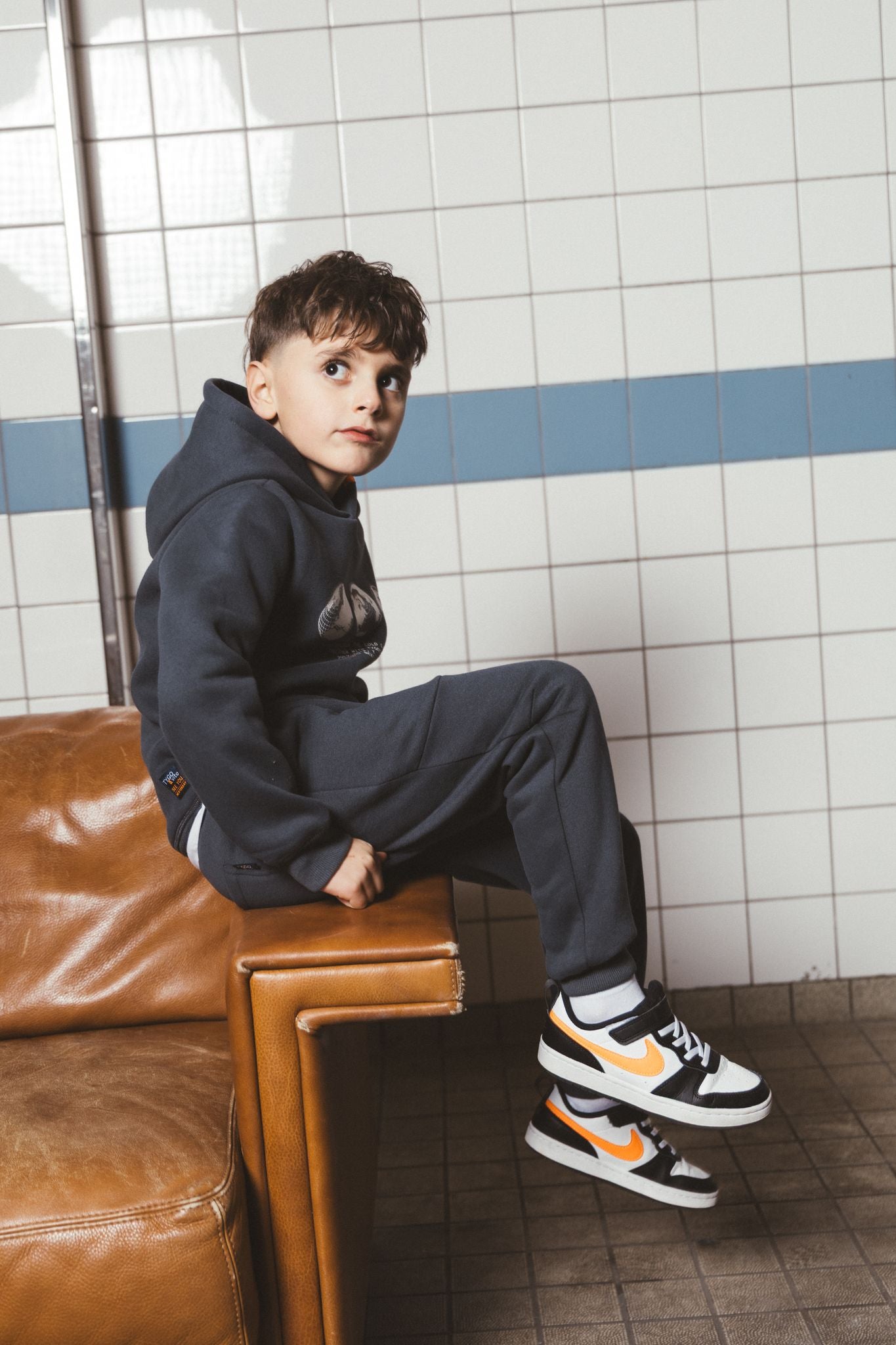 Hoodie Henk Donkergrijs