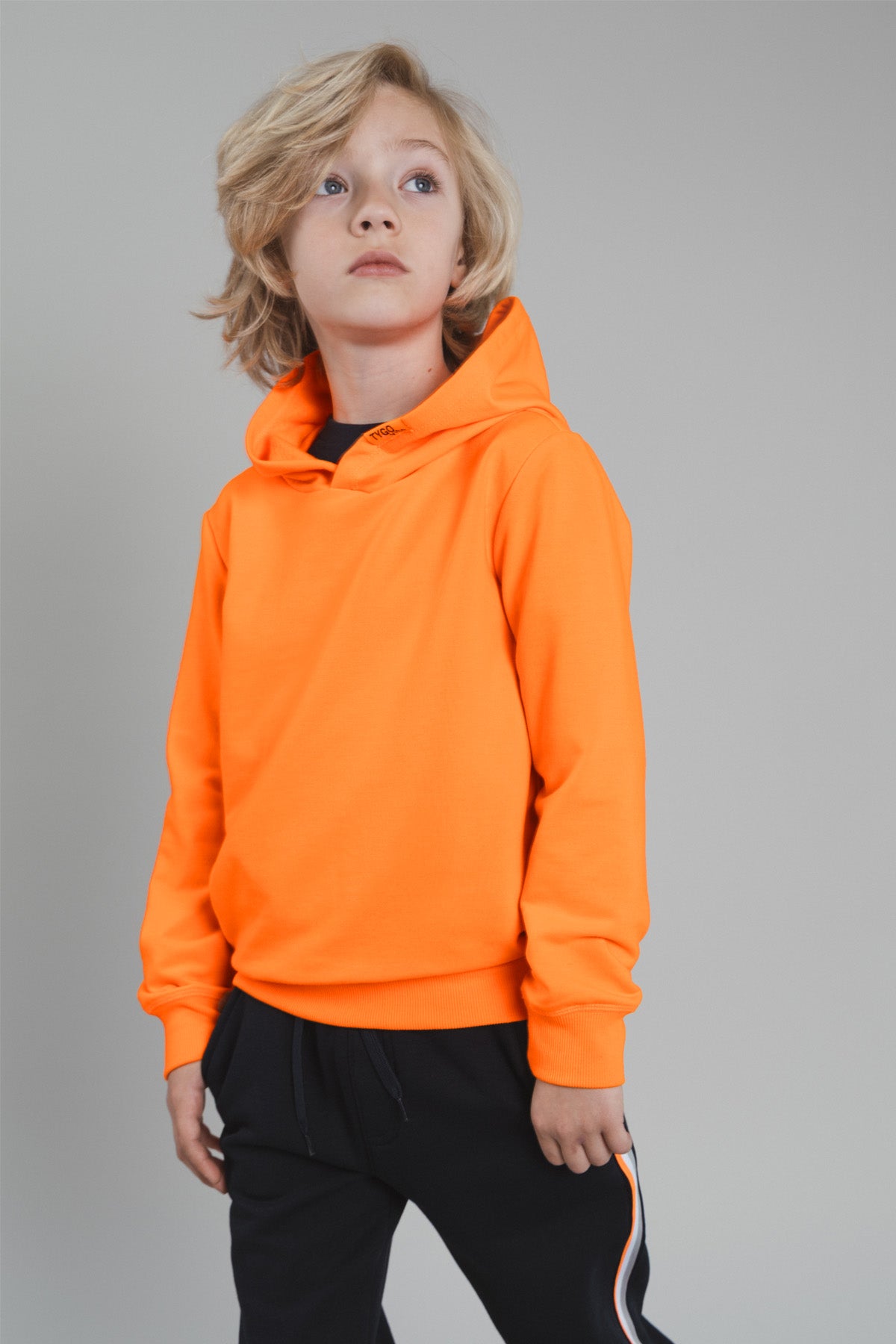 Hoodie Hank Neon Oranje Orange