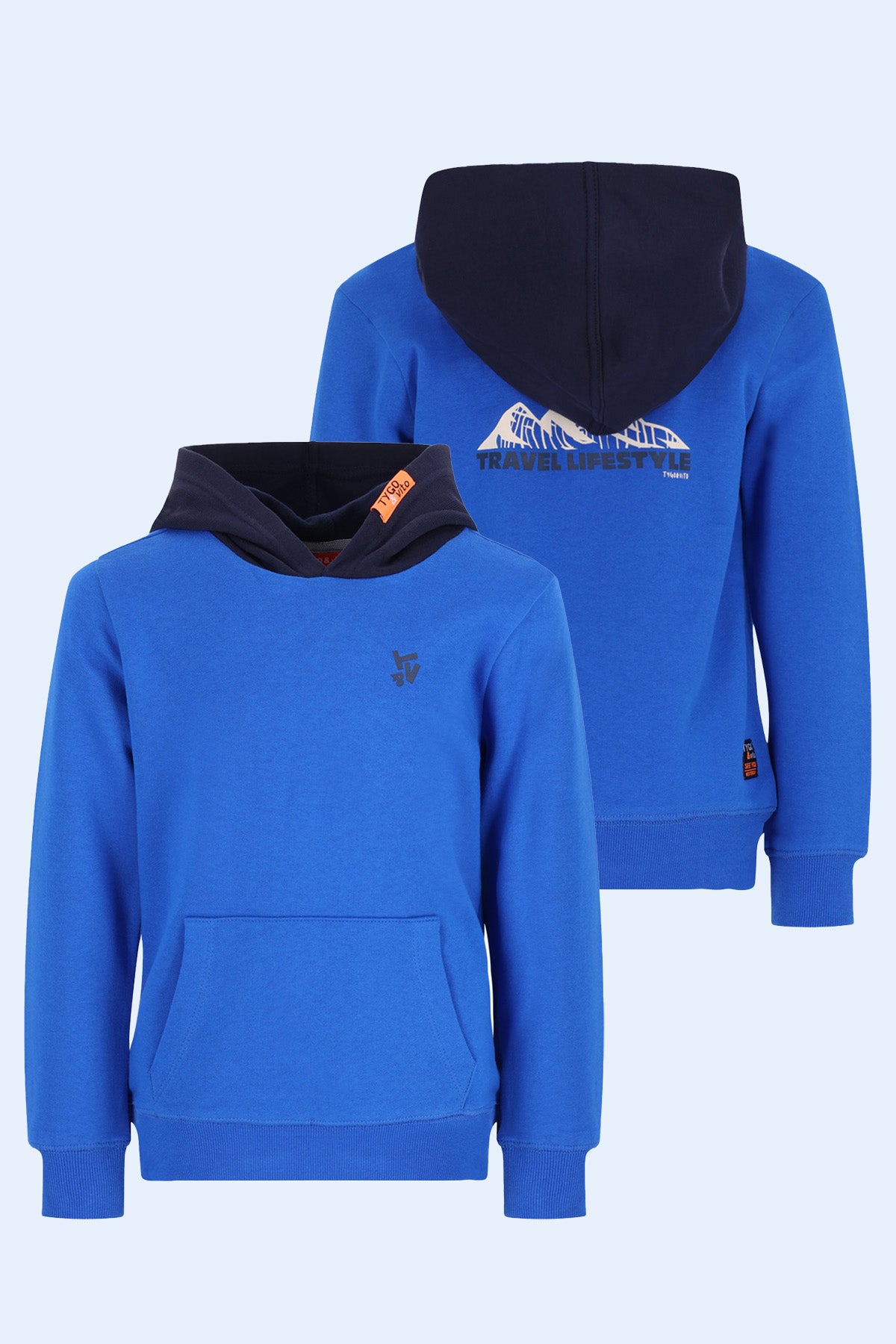 Hoodie Hunk Blauw