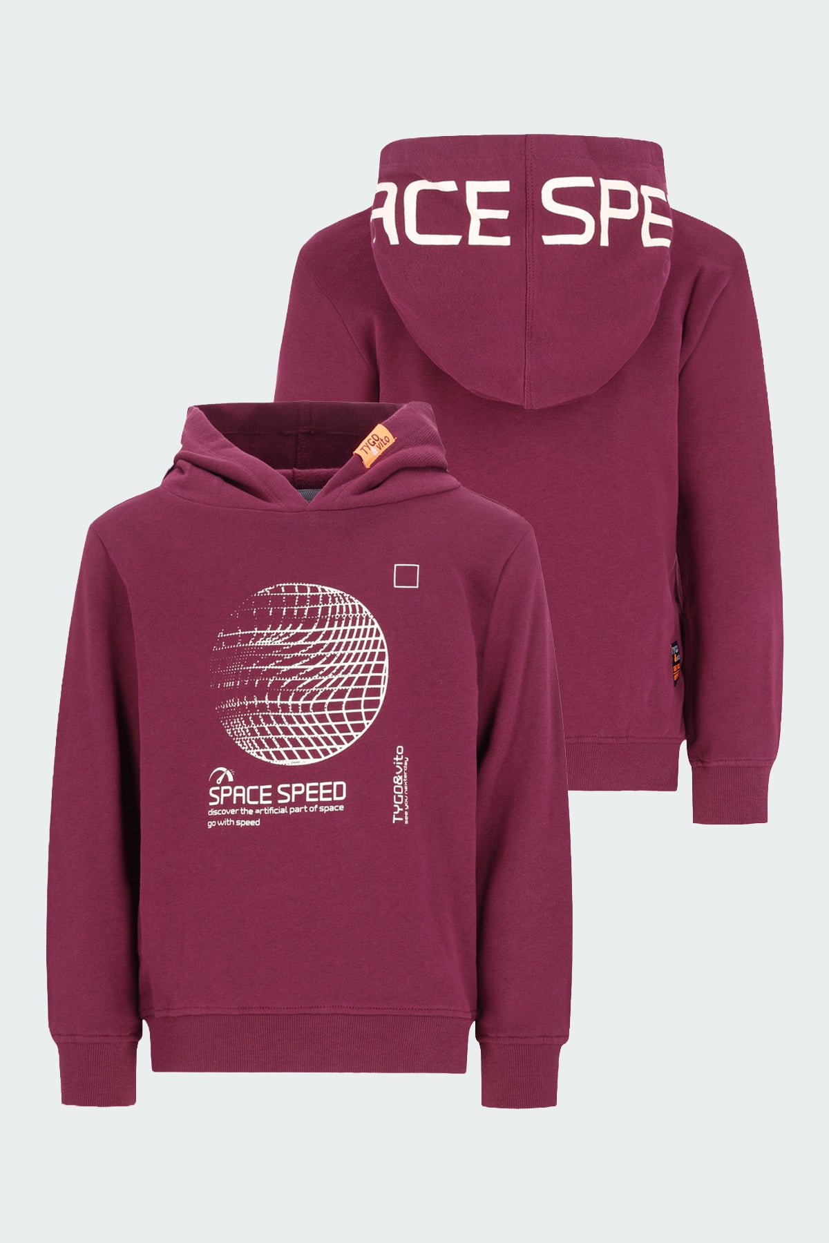 Hoodie Hobie Wijnrood
