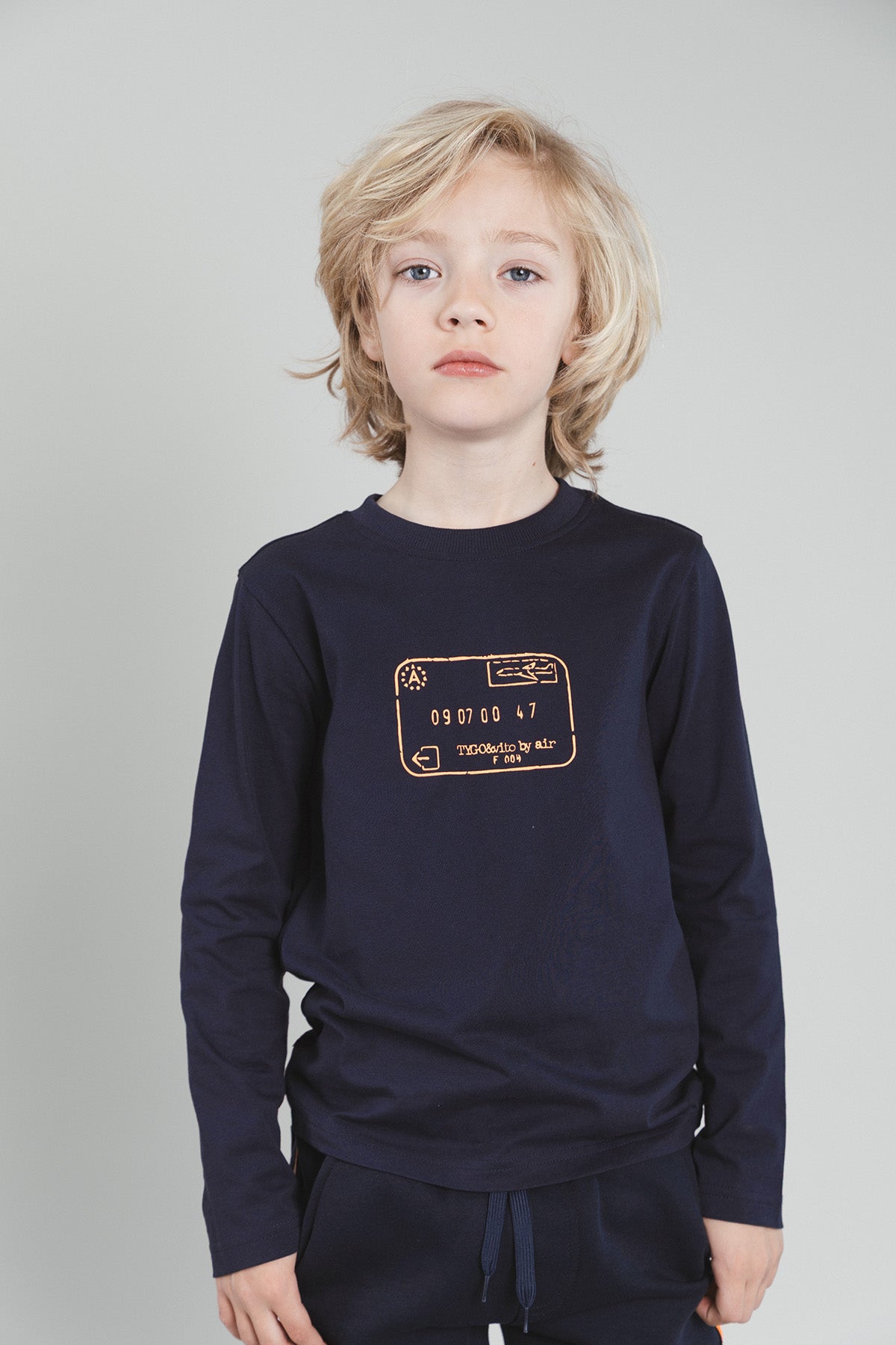 Longsleeve Mees Donkerblauw*