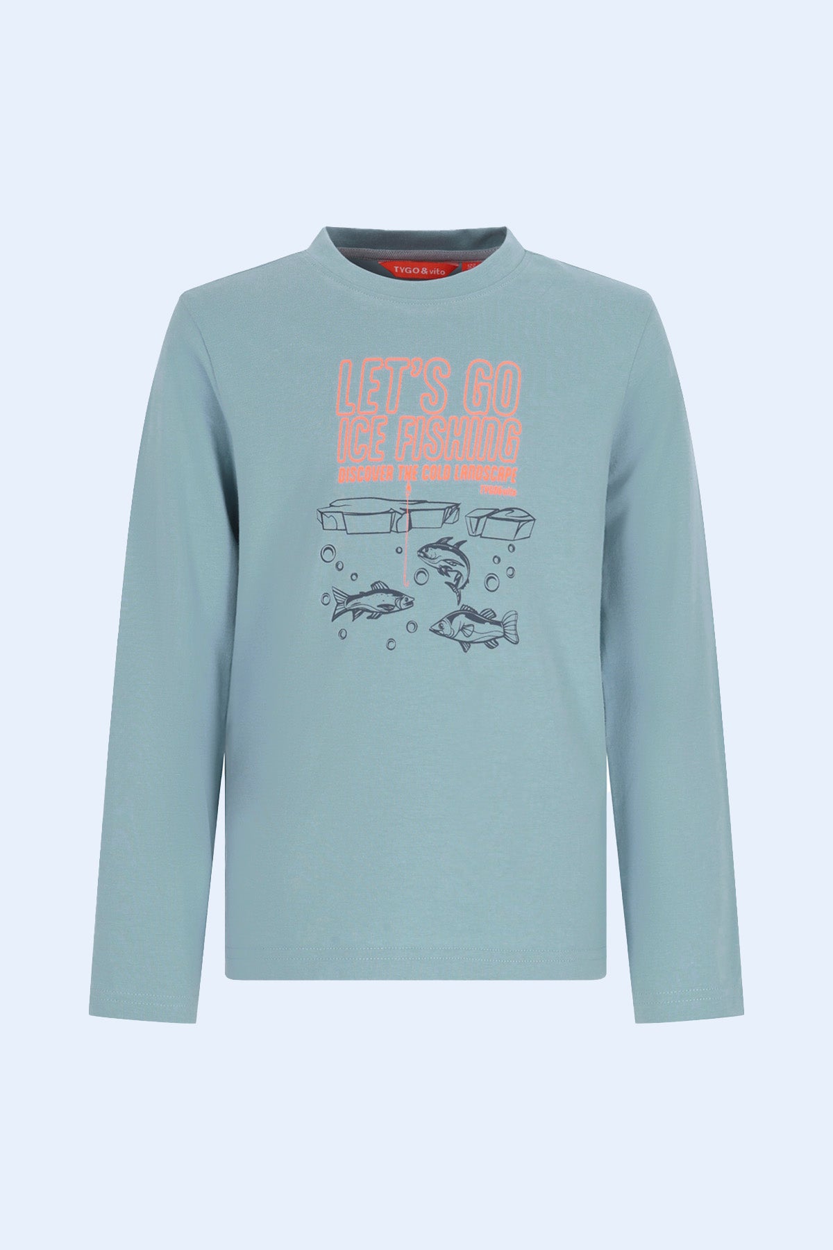 Longsleeve Max Blue Grey