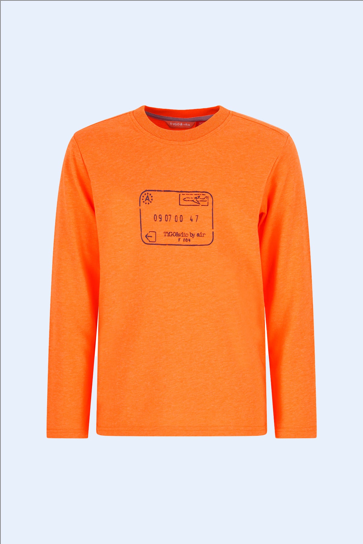 Longsleeve Mase Neon Orange
