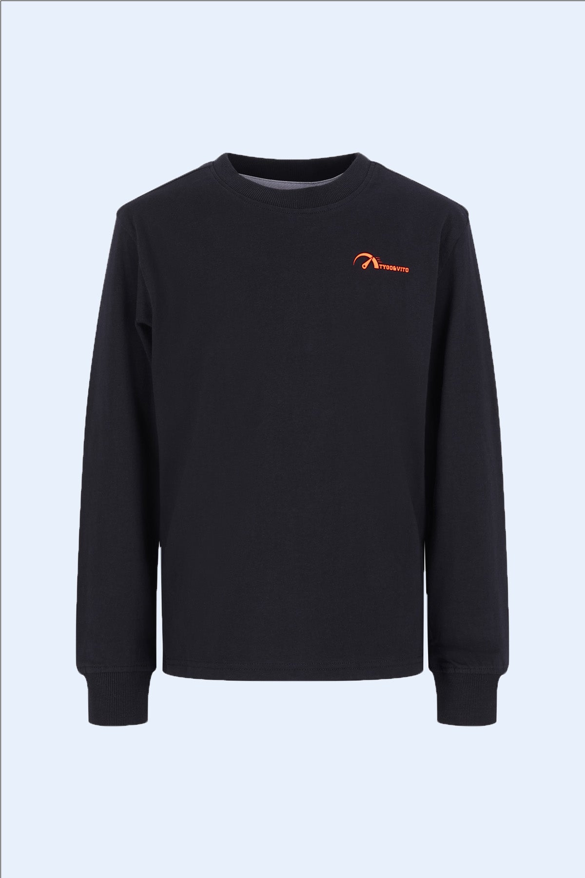 Longsleeve Mojo oversized fit Black