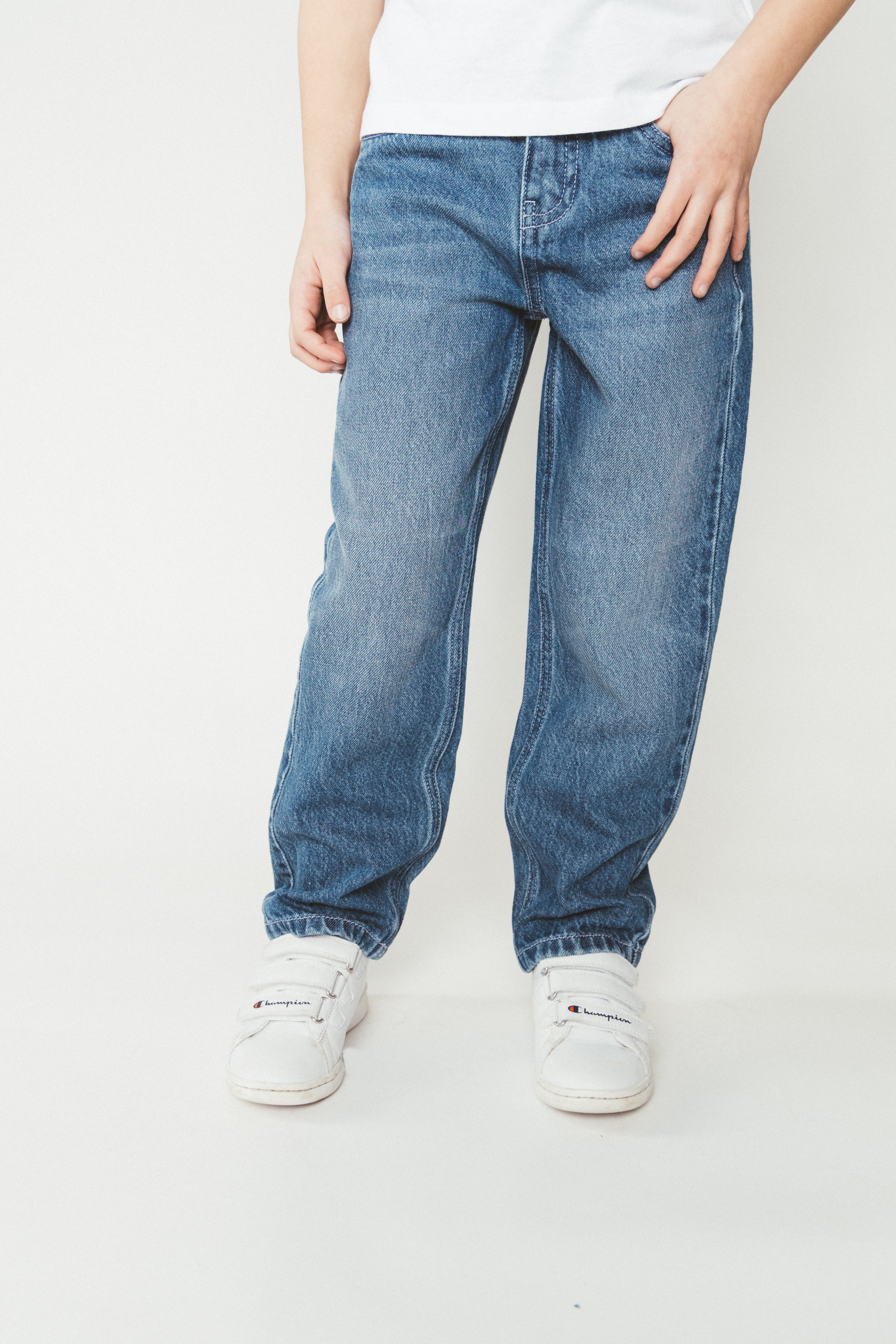 Jeans Loose Fit Lex Used Denim