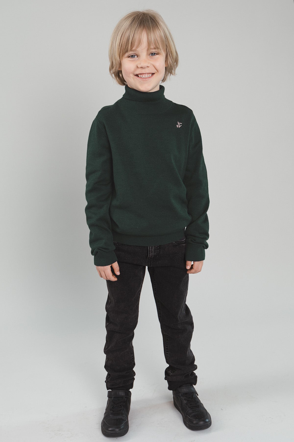 Roll neck Clint Dark Green