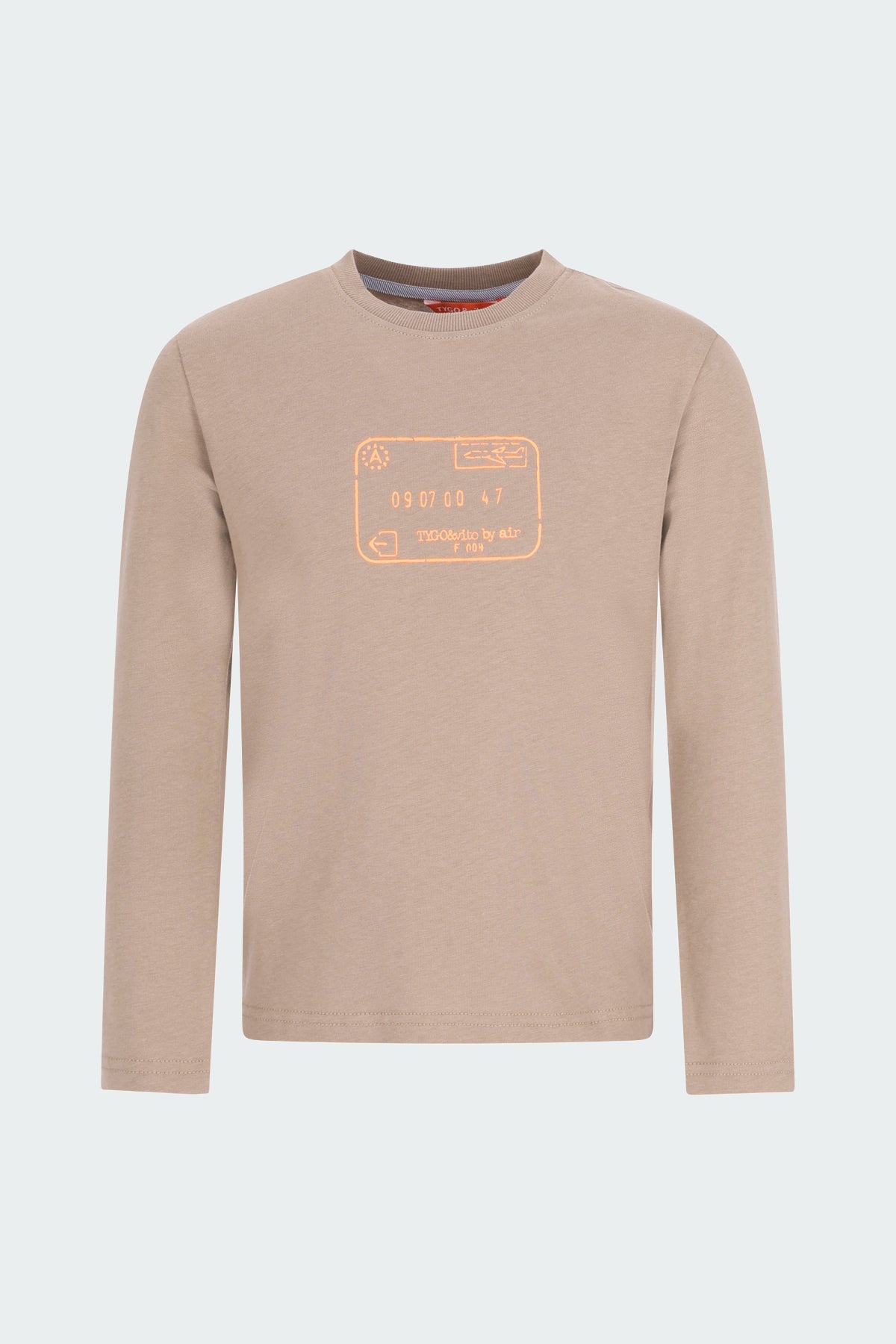 Long-sleeved shirt Mees Beige