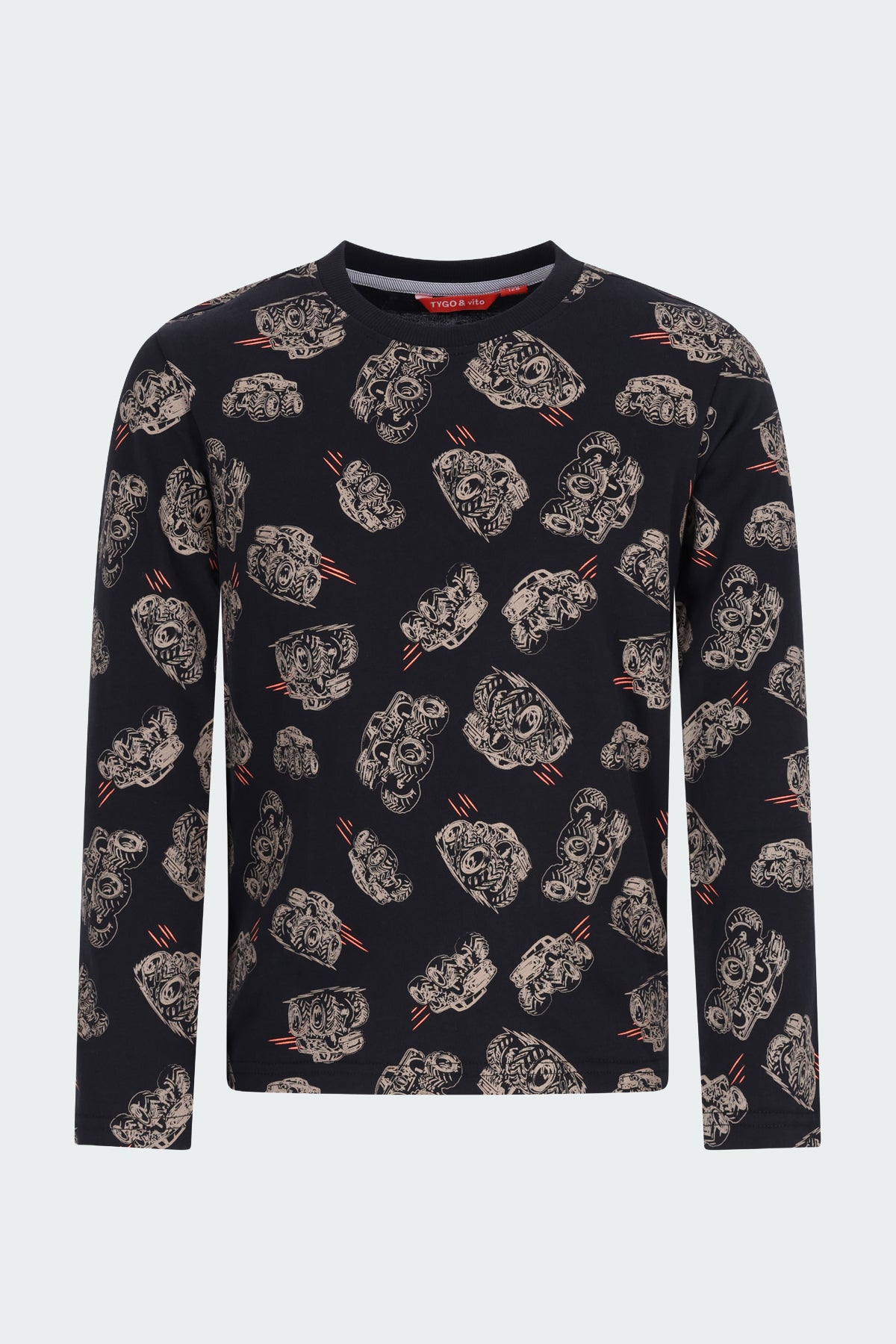 Long Sleeve Marvin Black