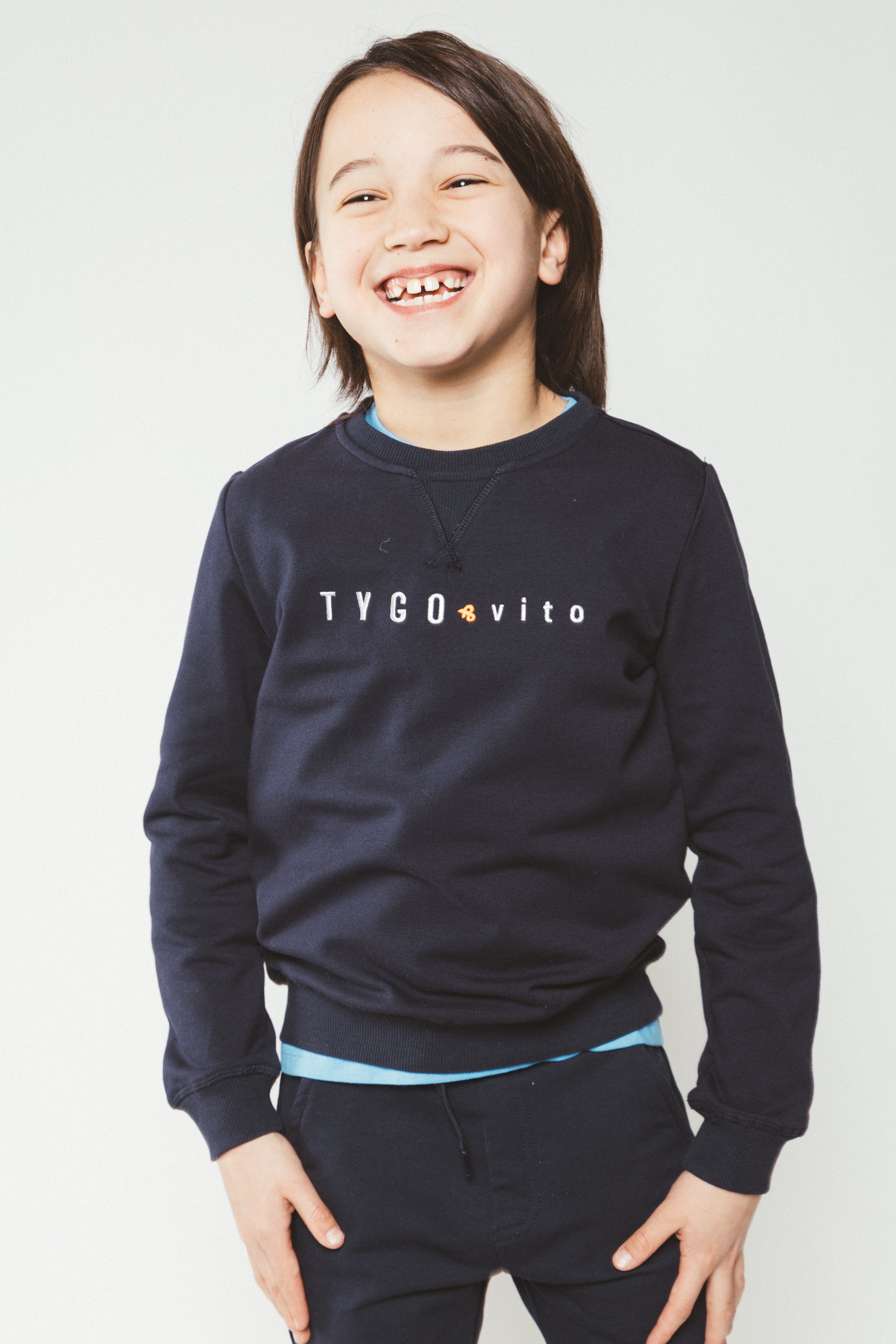 Sweater Tygo dark blue