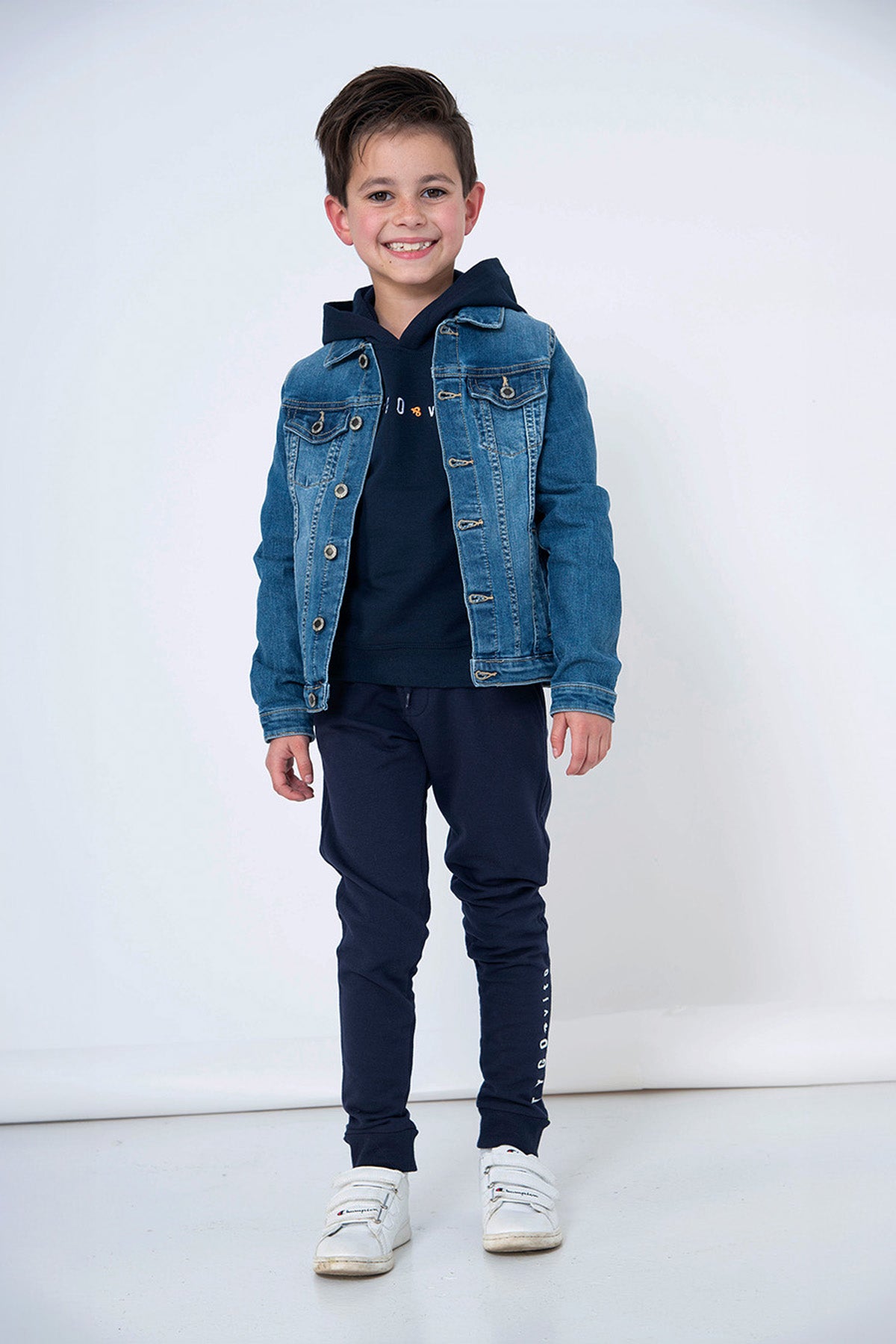 Hoodie Vito Donker Blauw - TYGO&vito