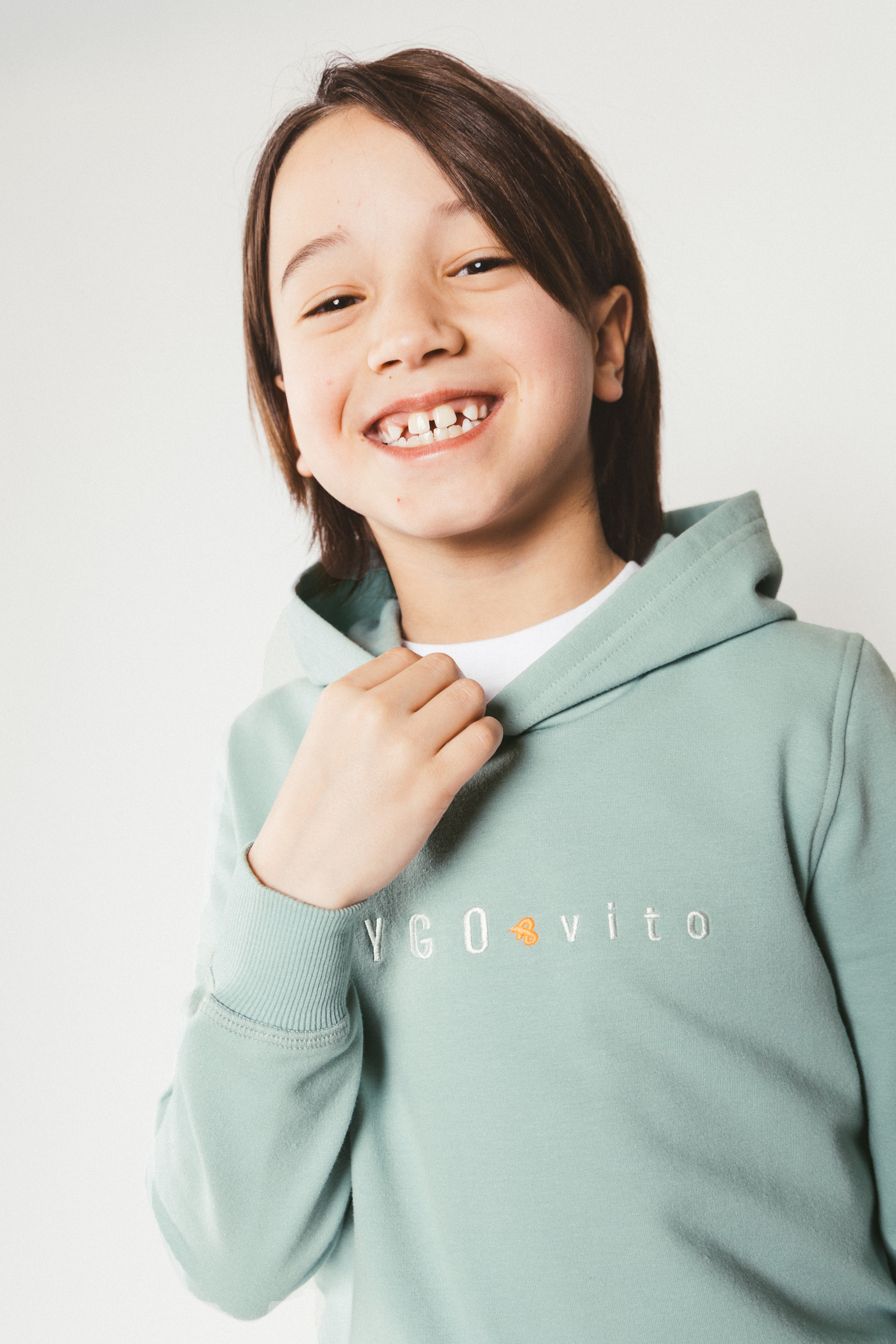 TYGO & vito, VITO Hoodie Licht Groen