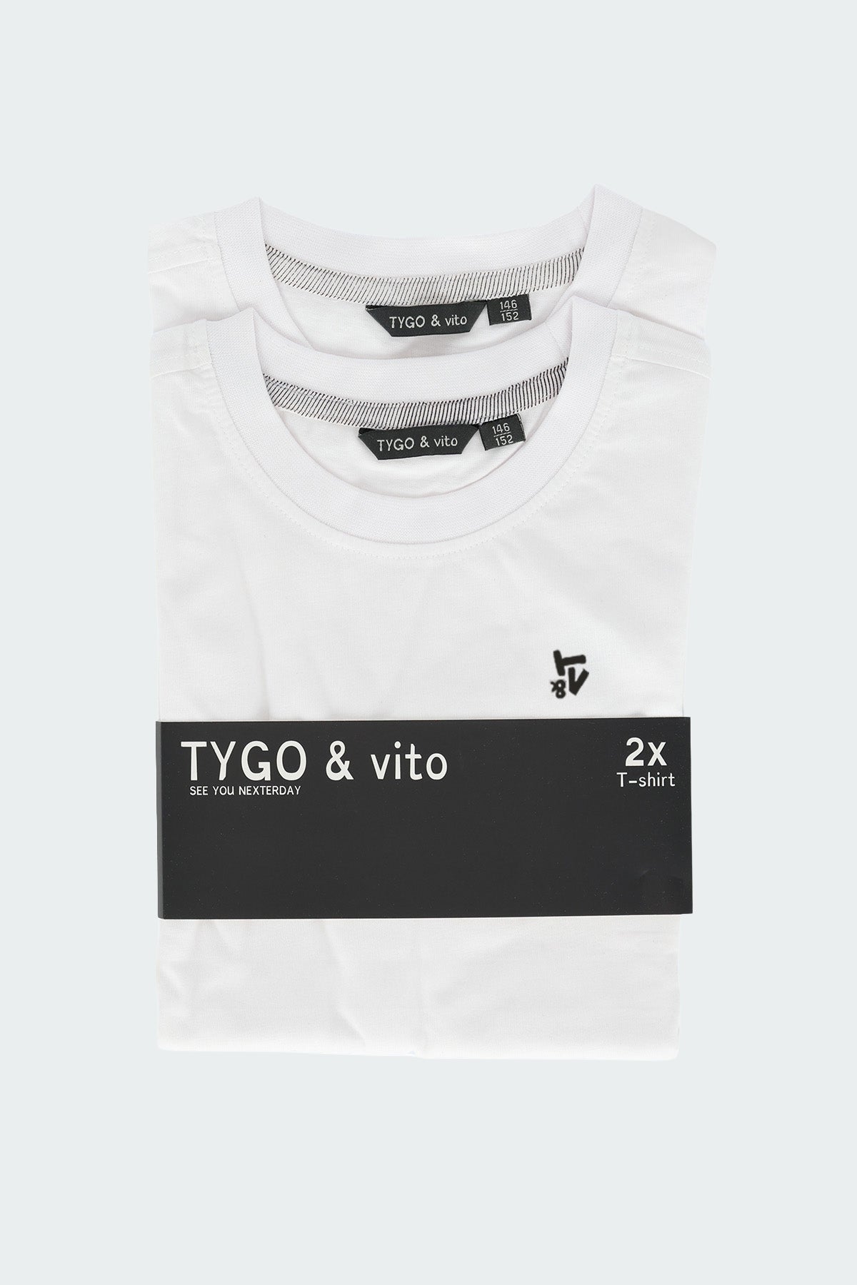 TYGO & vito 2-Pack T-shirt STAN White and White
