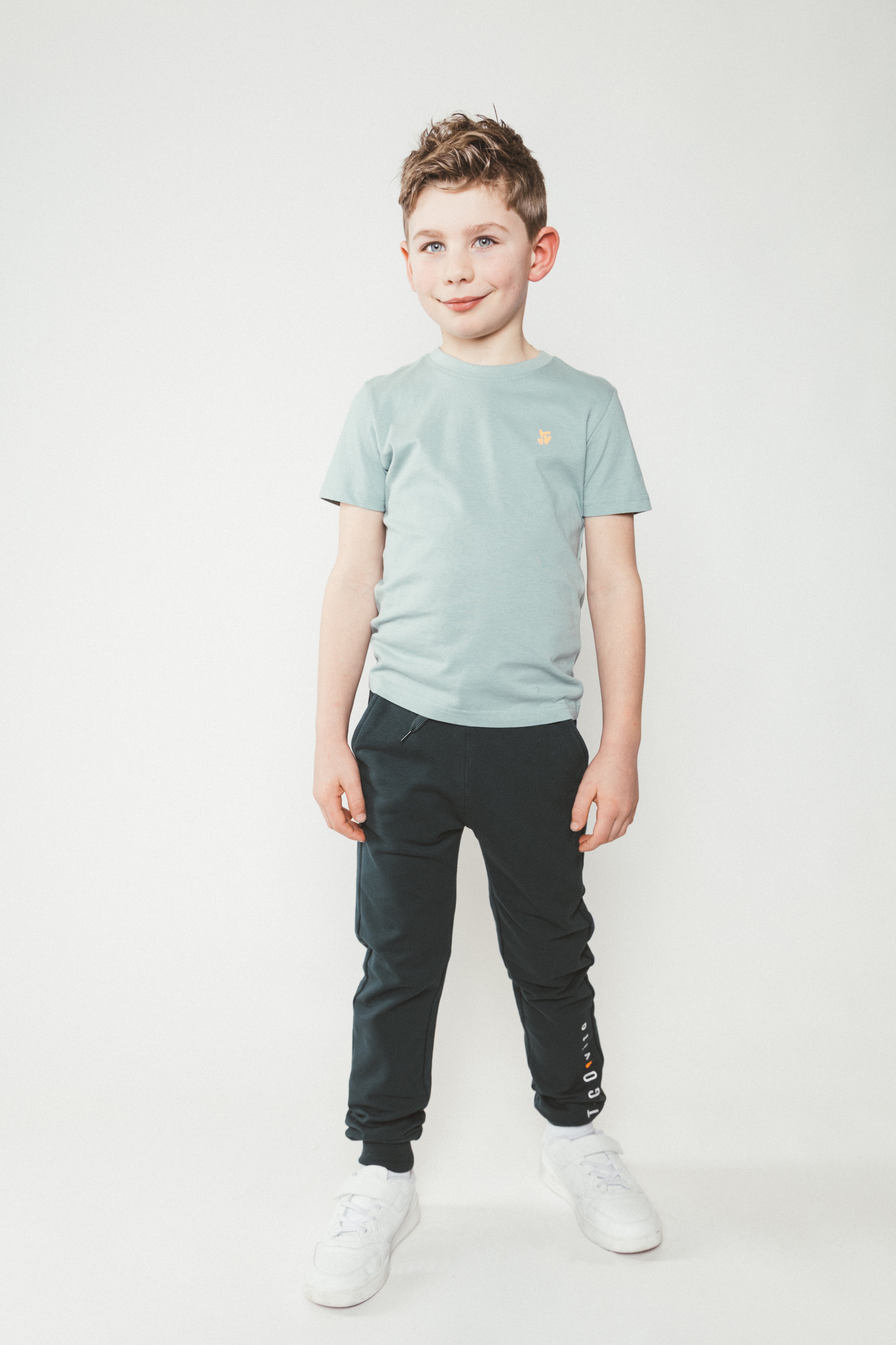 TYGO & vito 2-Pack T-shirt STAN Blauw en Licht Groen