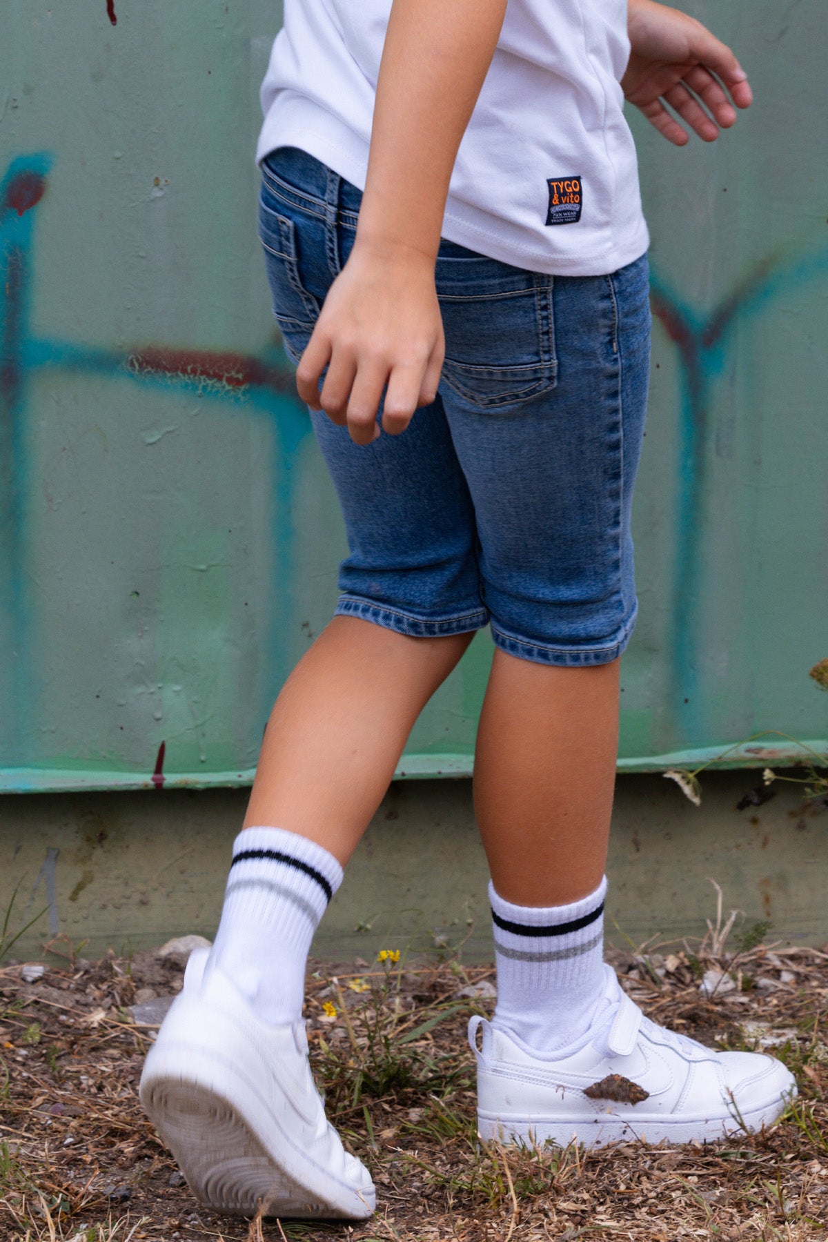 Quinn Denim short Light Used