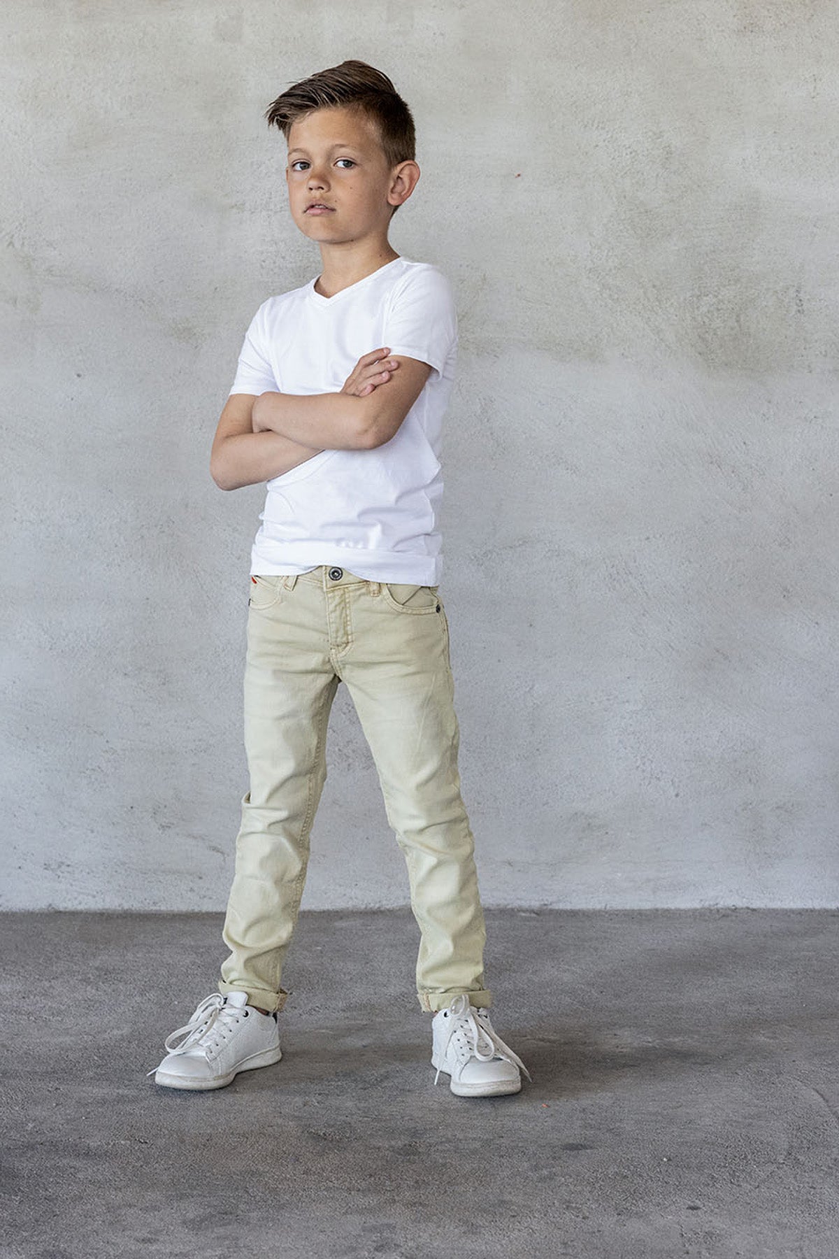 Skinny Fit Jeans Sand - TYGO&vito