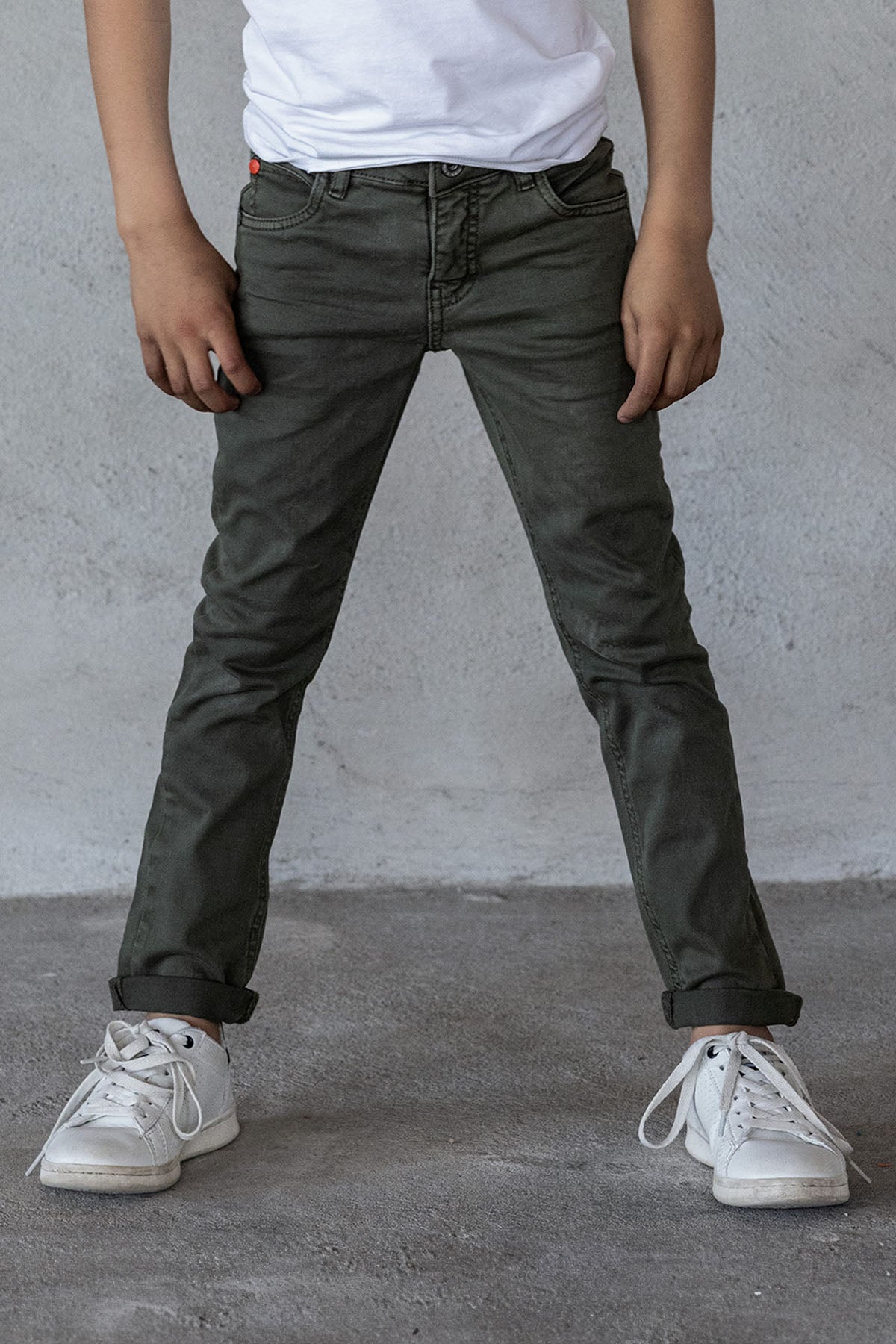 Skinny Fit Jeans Dark Army - TYGO&vito
