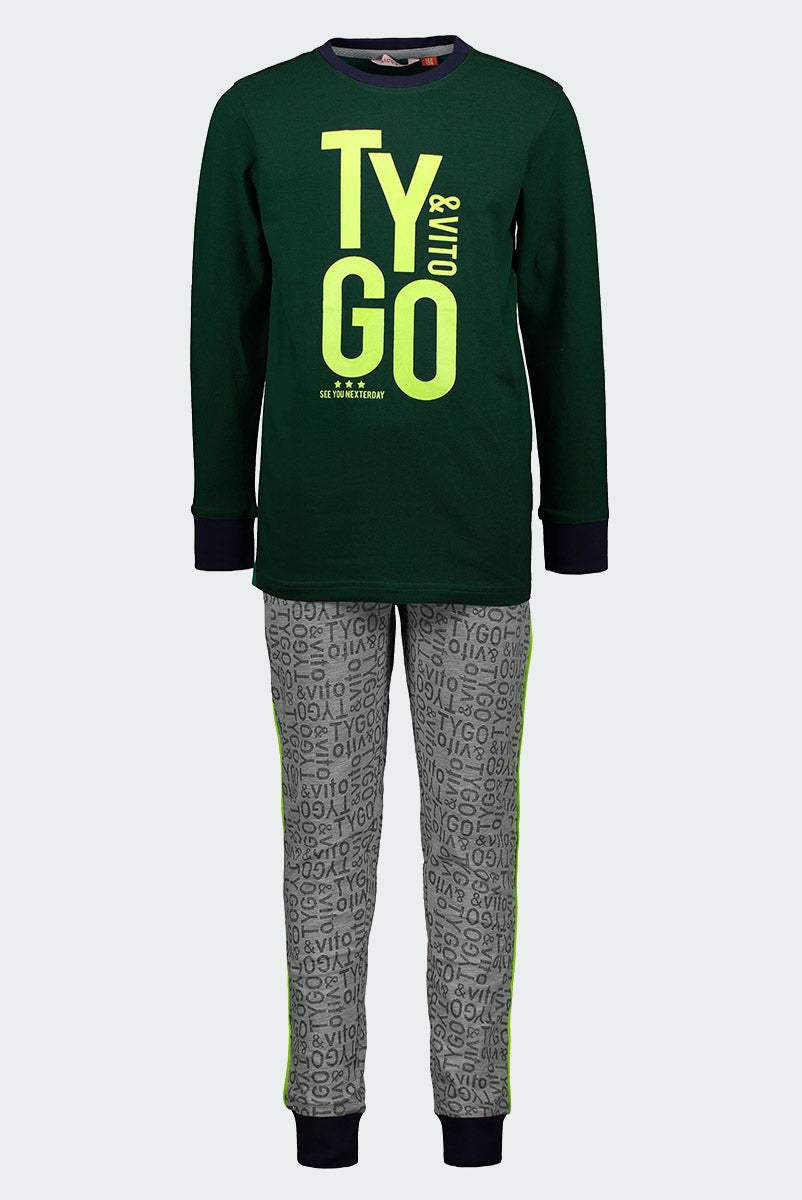 TYGO & vito Pyjama Groen