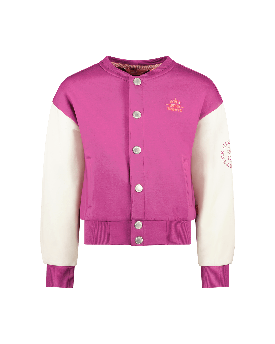 Baseball Vest Val Beetroot Purple - TYGO&vito
