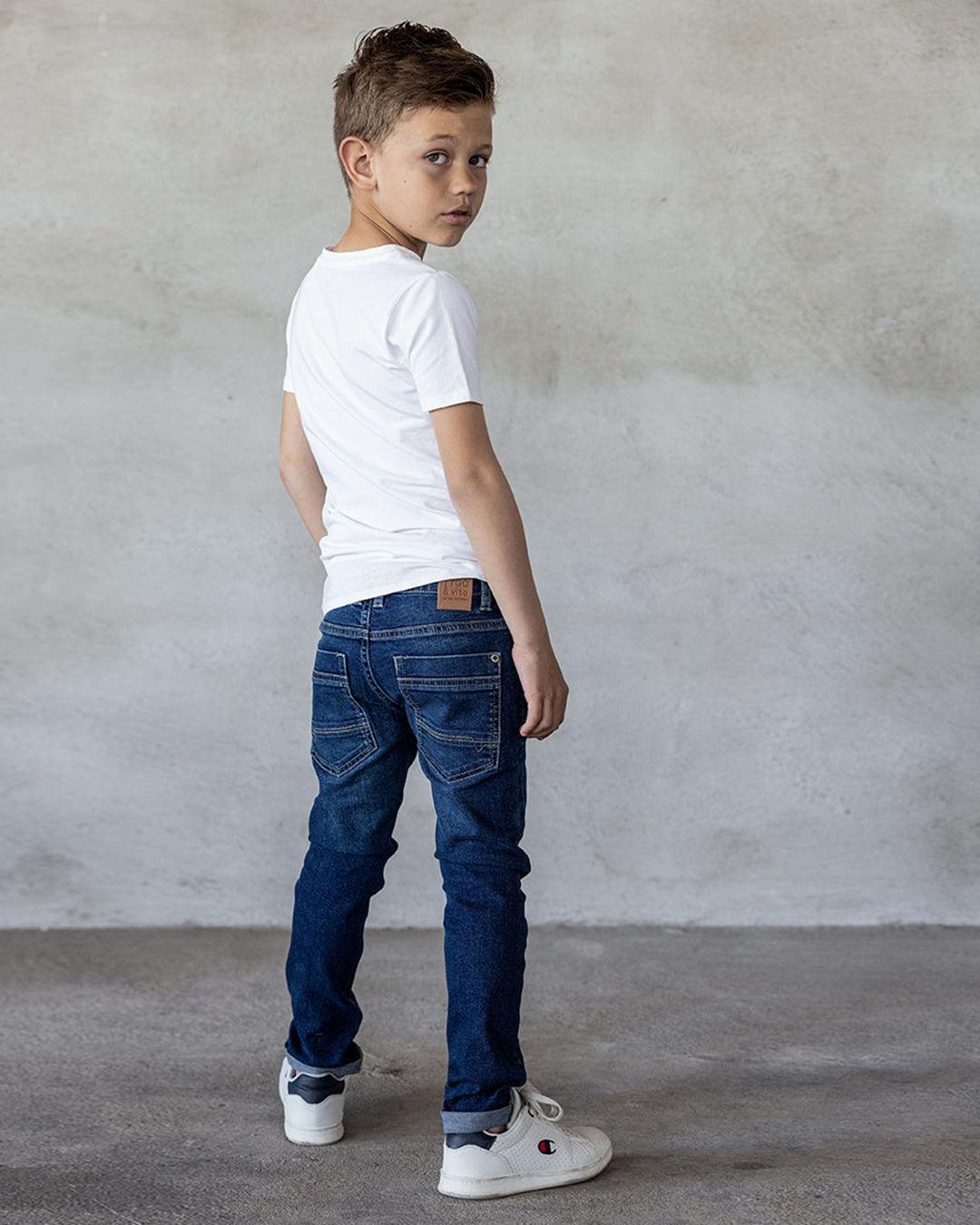Skinny Fit jeans used Dark Used - TYGO&vito