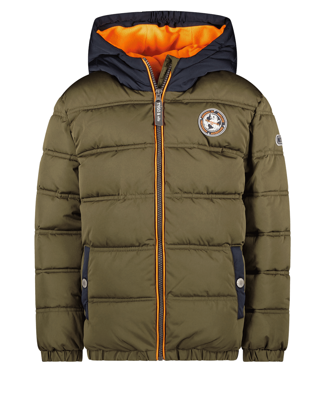 Winterjas Jelte Army Groen - TYGO&vito