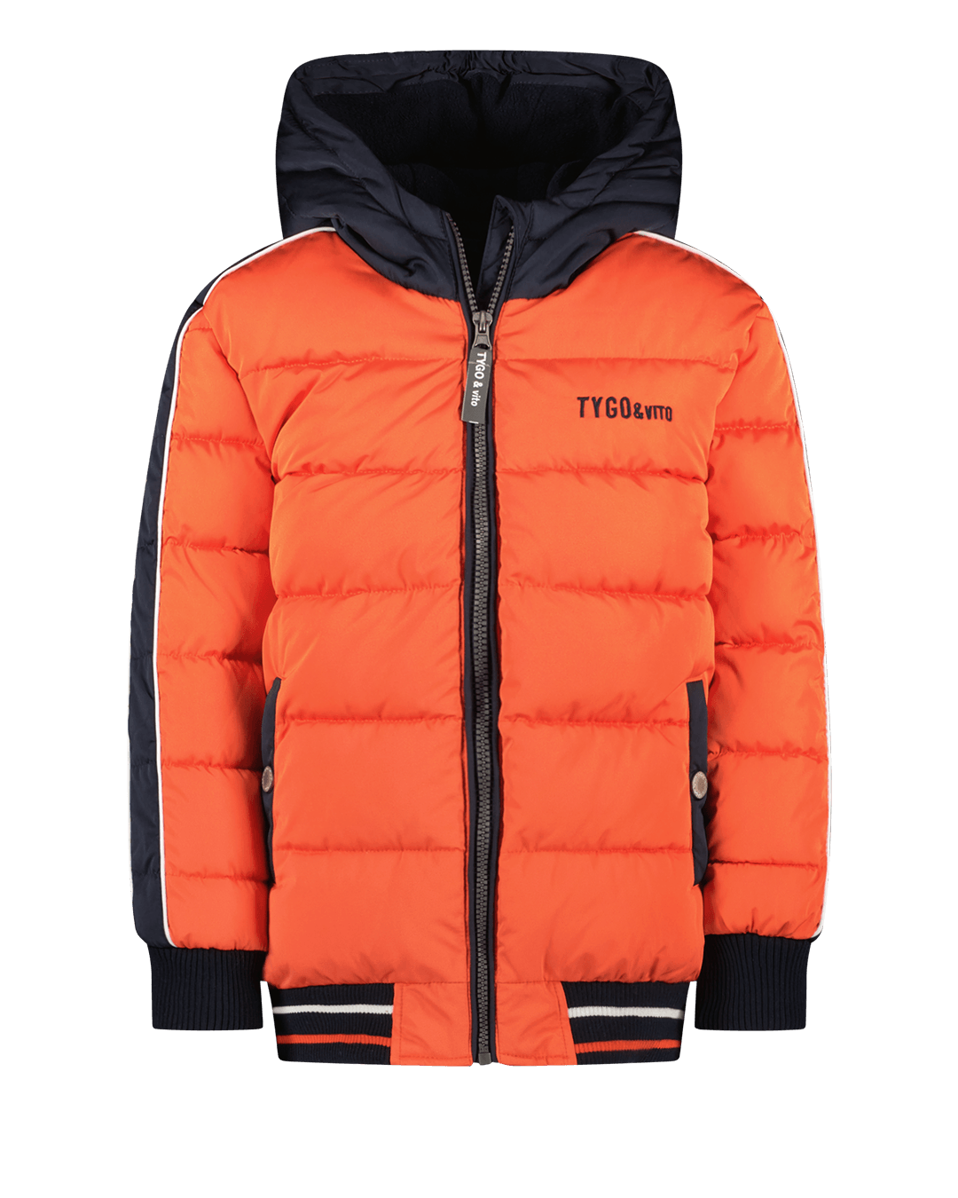 Winterjas Jos Donker Oranje - TYGO&vito