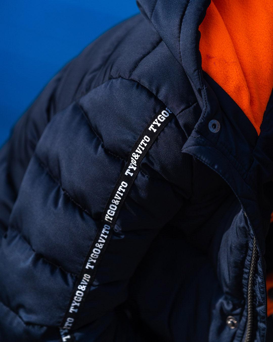 Winterjas Justin Donker Blauw - TYGO&vito