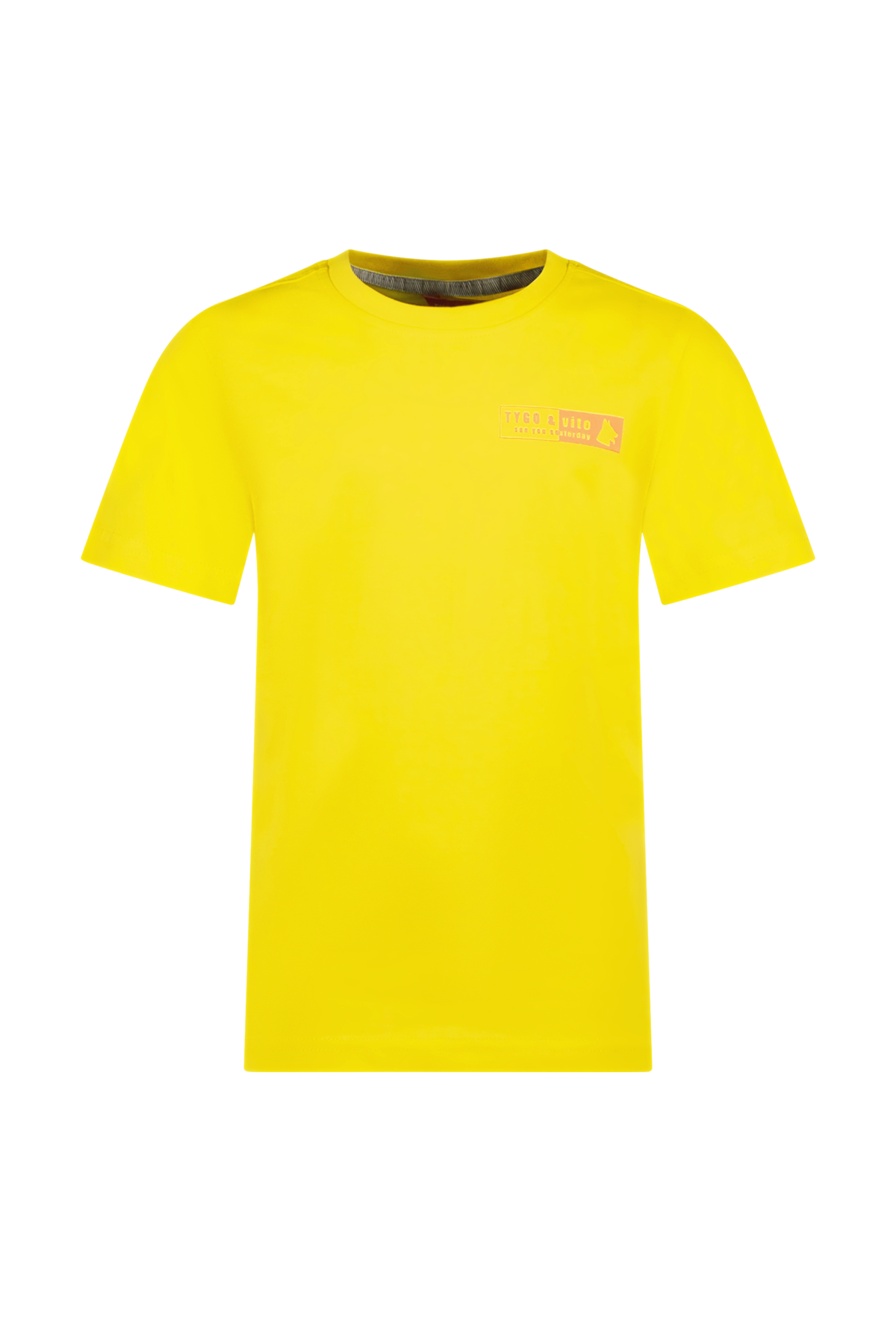 T-shirt Tijn geel
