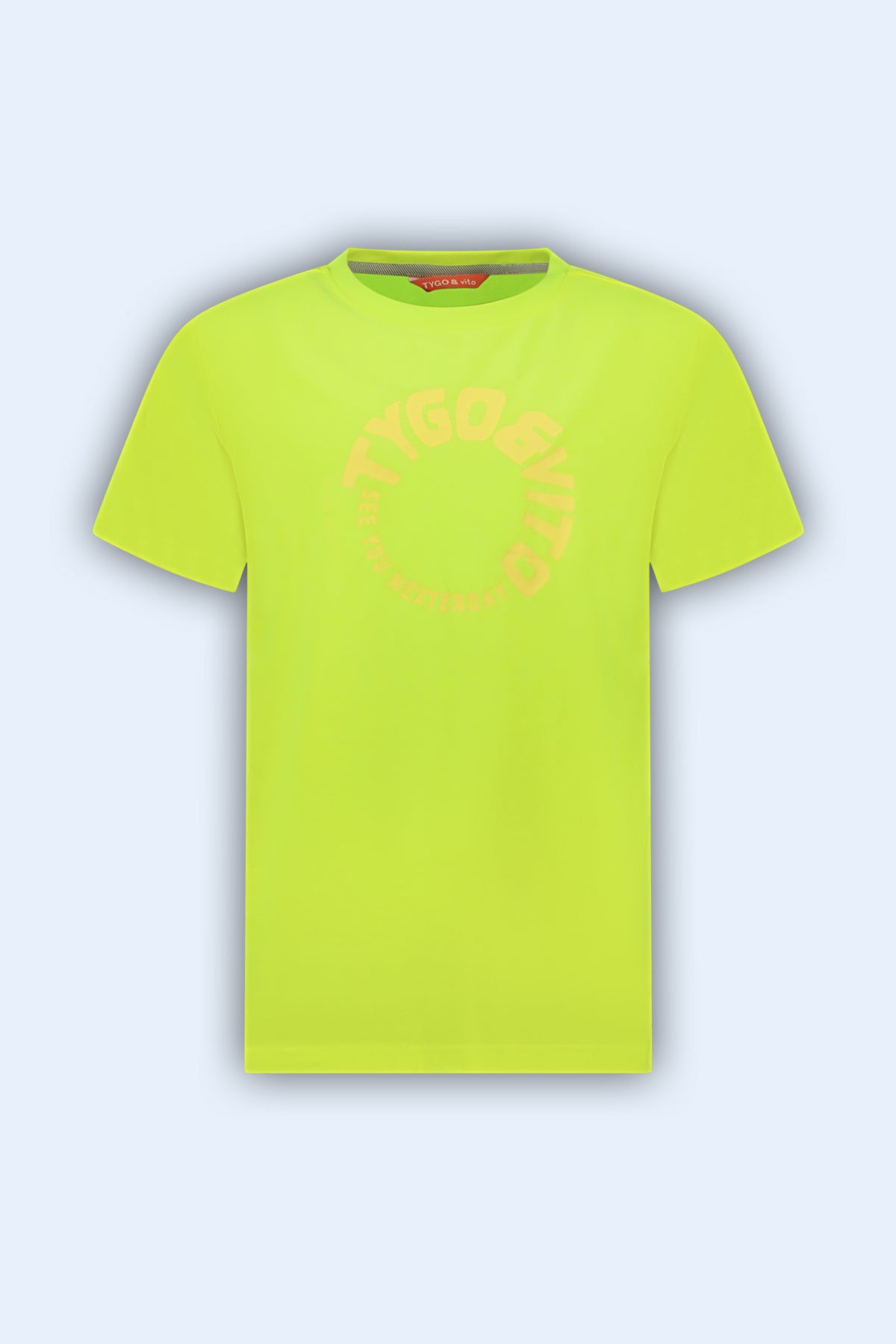 T-shirt James neon Yellow