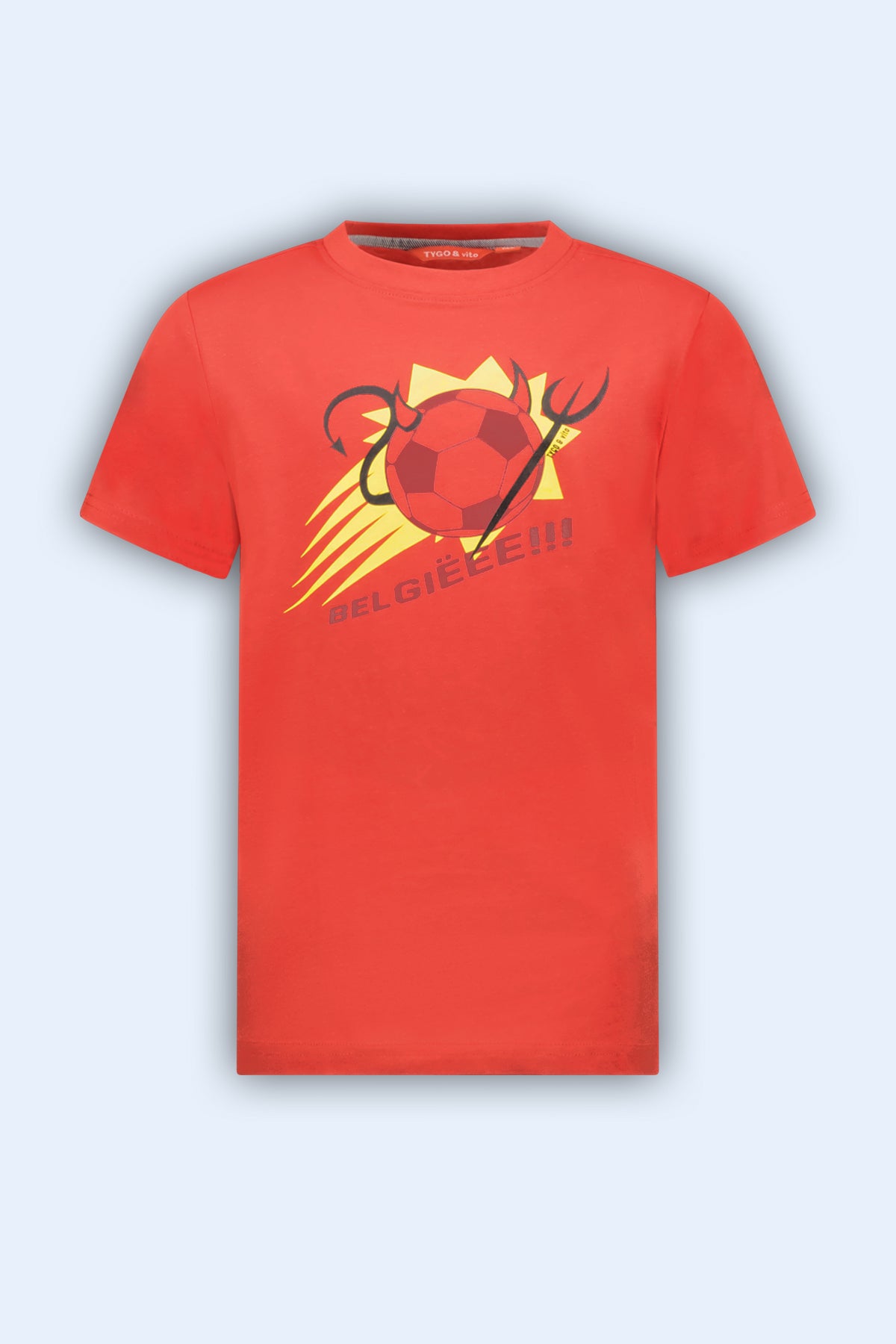 T-shirt België rood