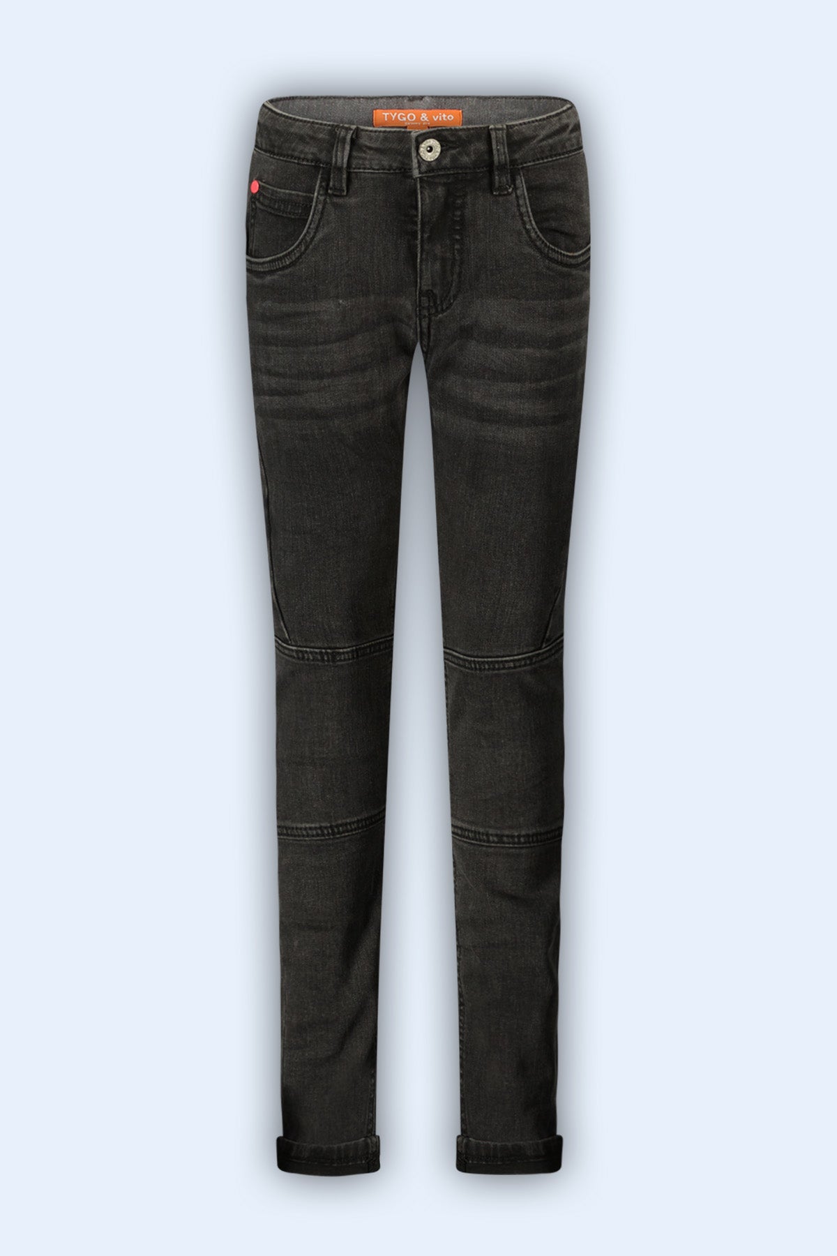 Skinnyfit Jeans Jip Grey Denim - TYGO&vito