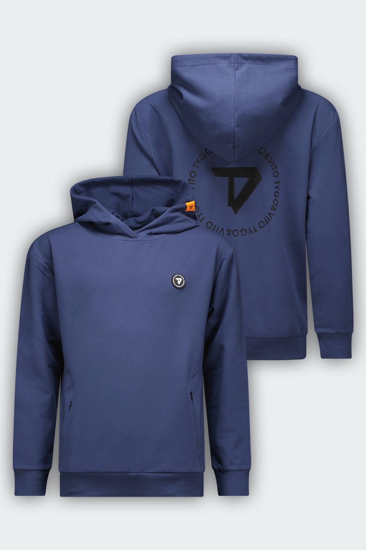 Hoody Damian Jeans Blue