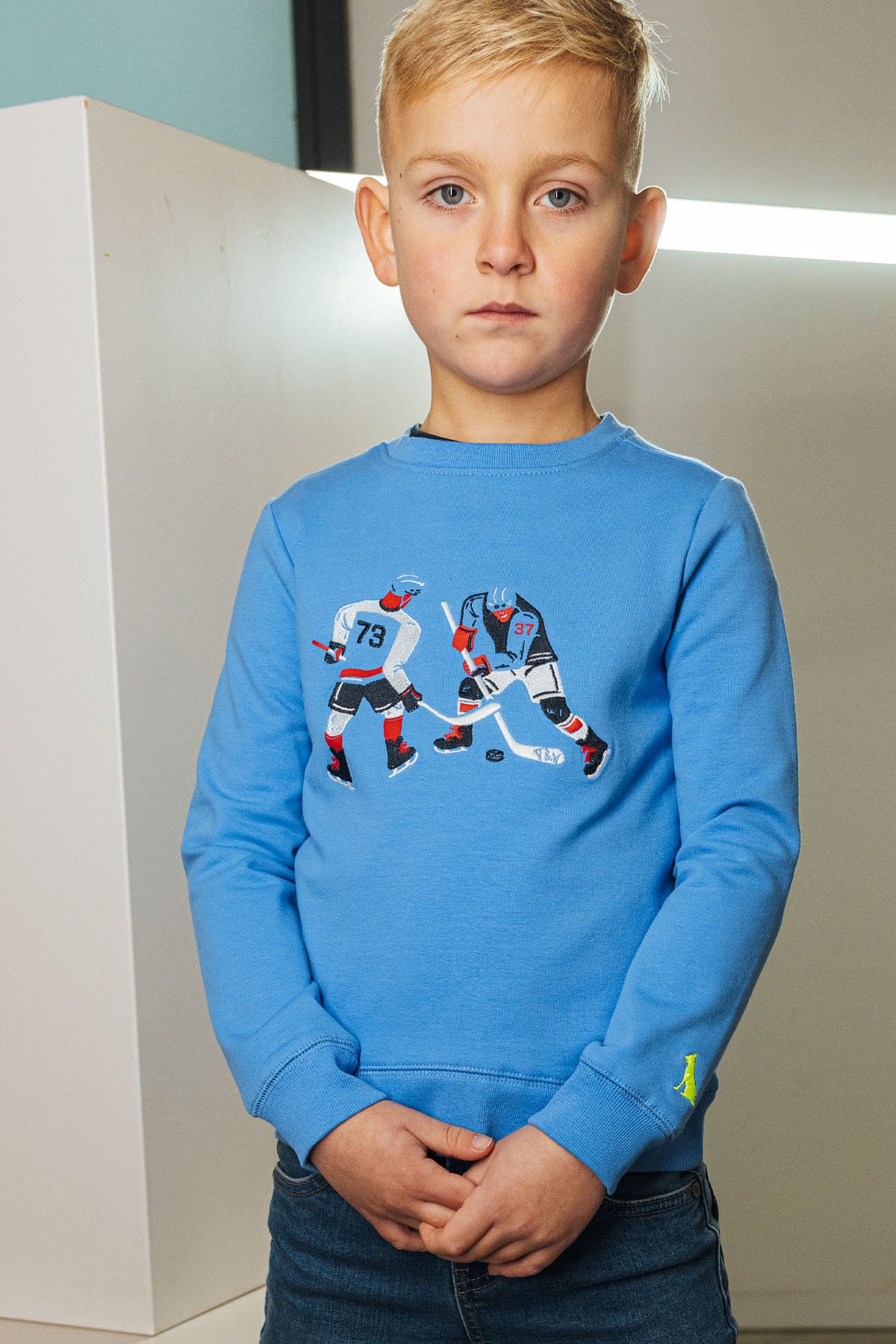 Sweater Safa Bright Blue